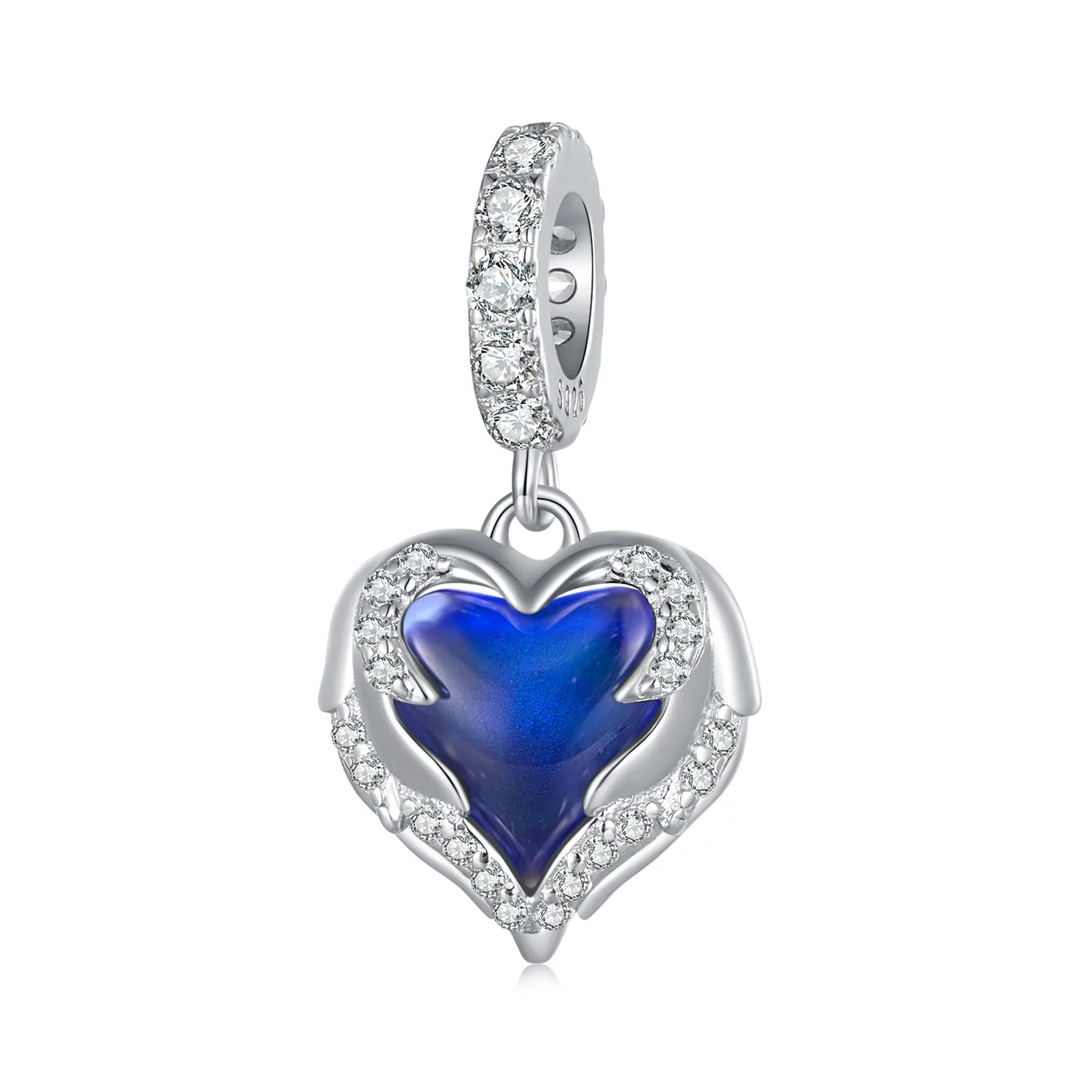 pandora style guardian heart dangle bsc900