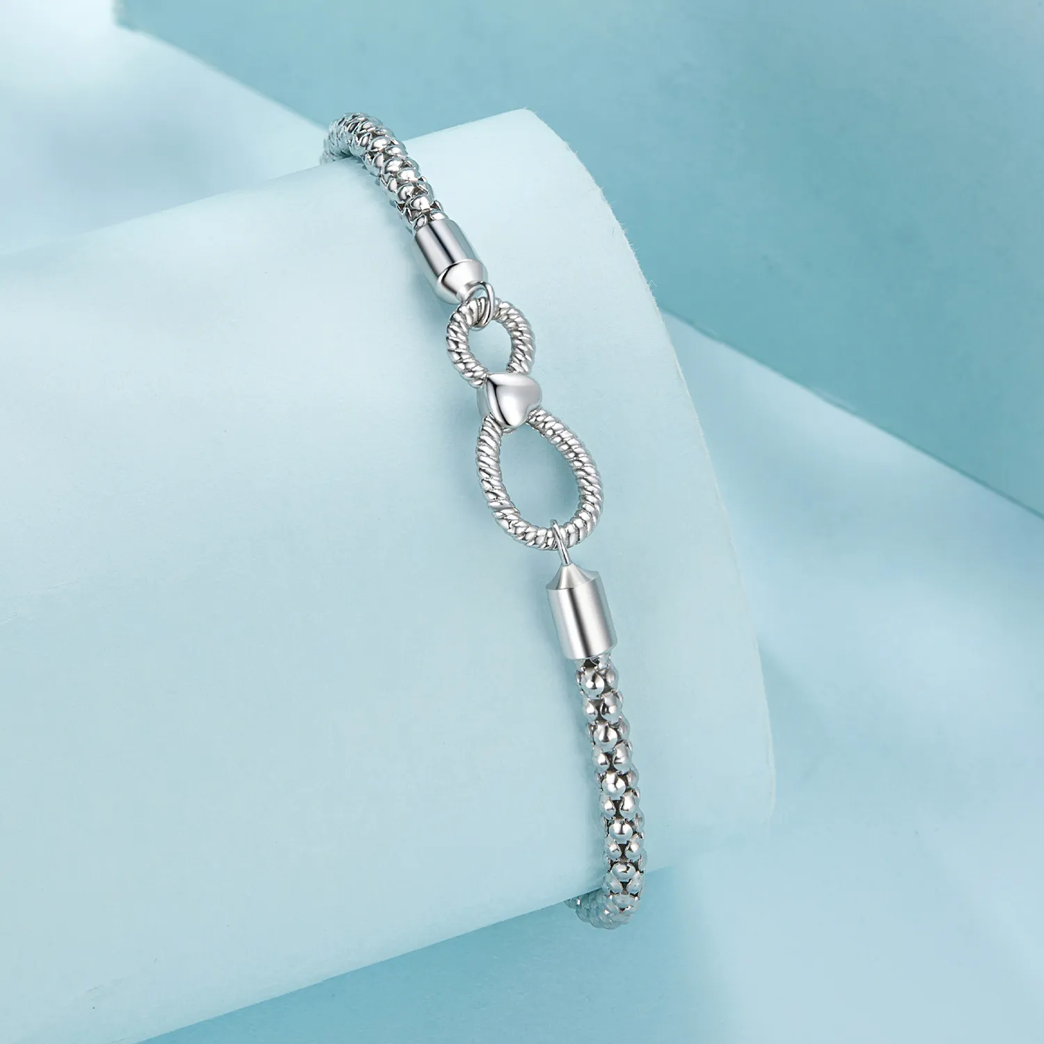 Pandora Style Infinity Basic Chain Armbånd - SCB260