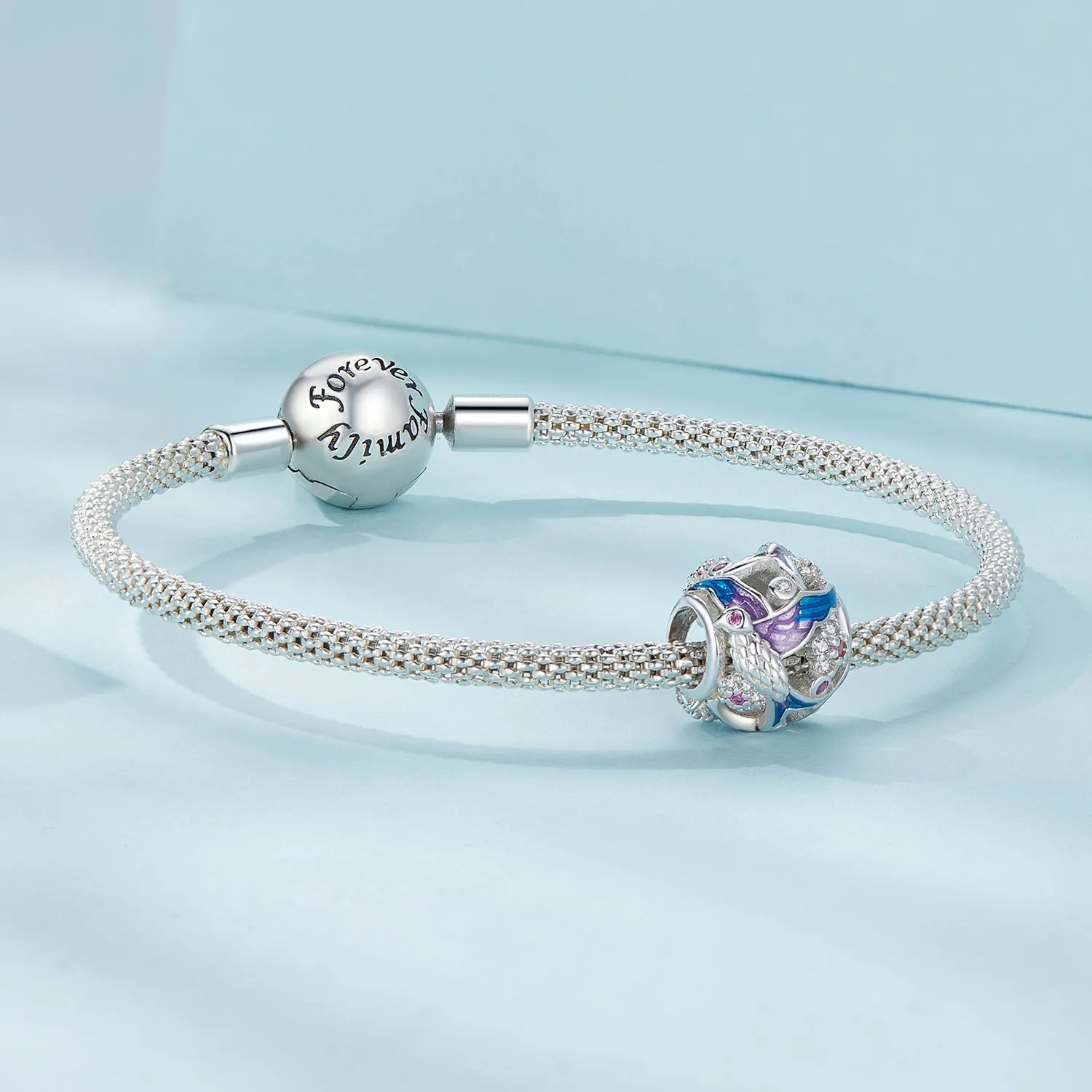 Pandora Style Kingfisher Charm - SCC2627