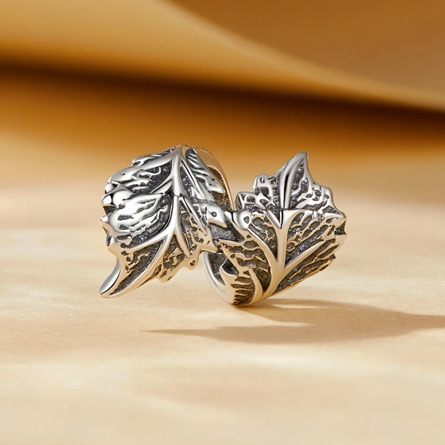 Pandora Style Leaf Charm - SCC2575