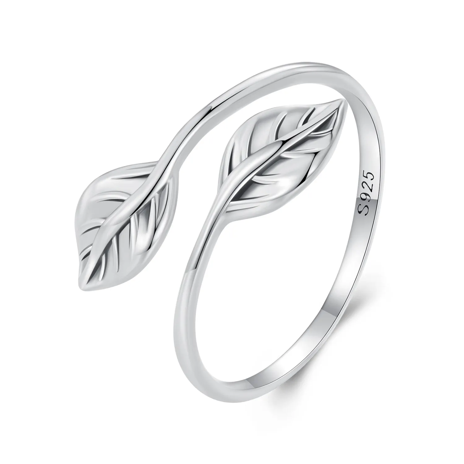 pandora style leaf åpningsring scr975 e