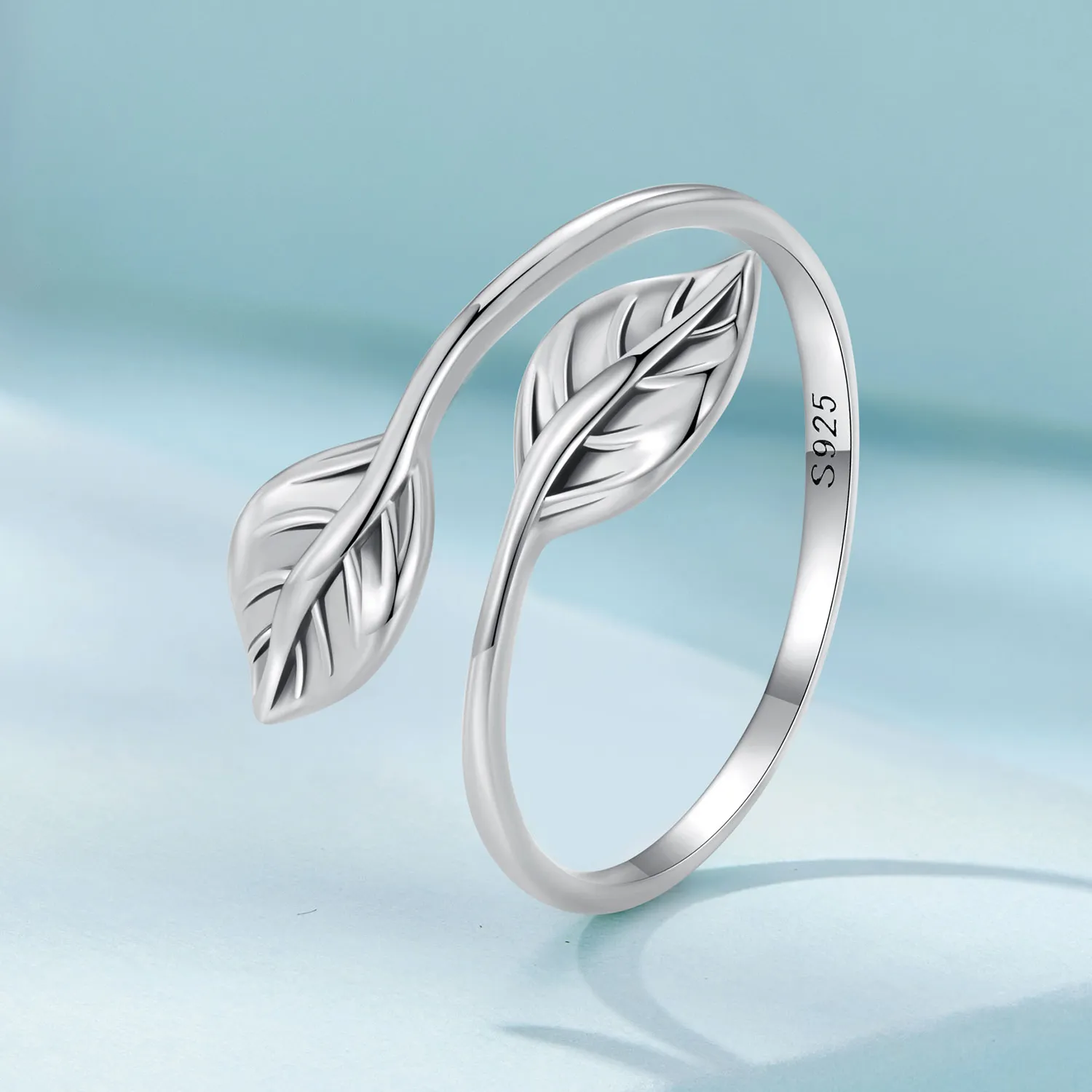 Pandora Style Leaf åpningsring - SCR975-E