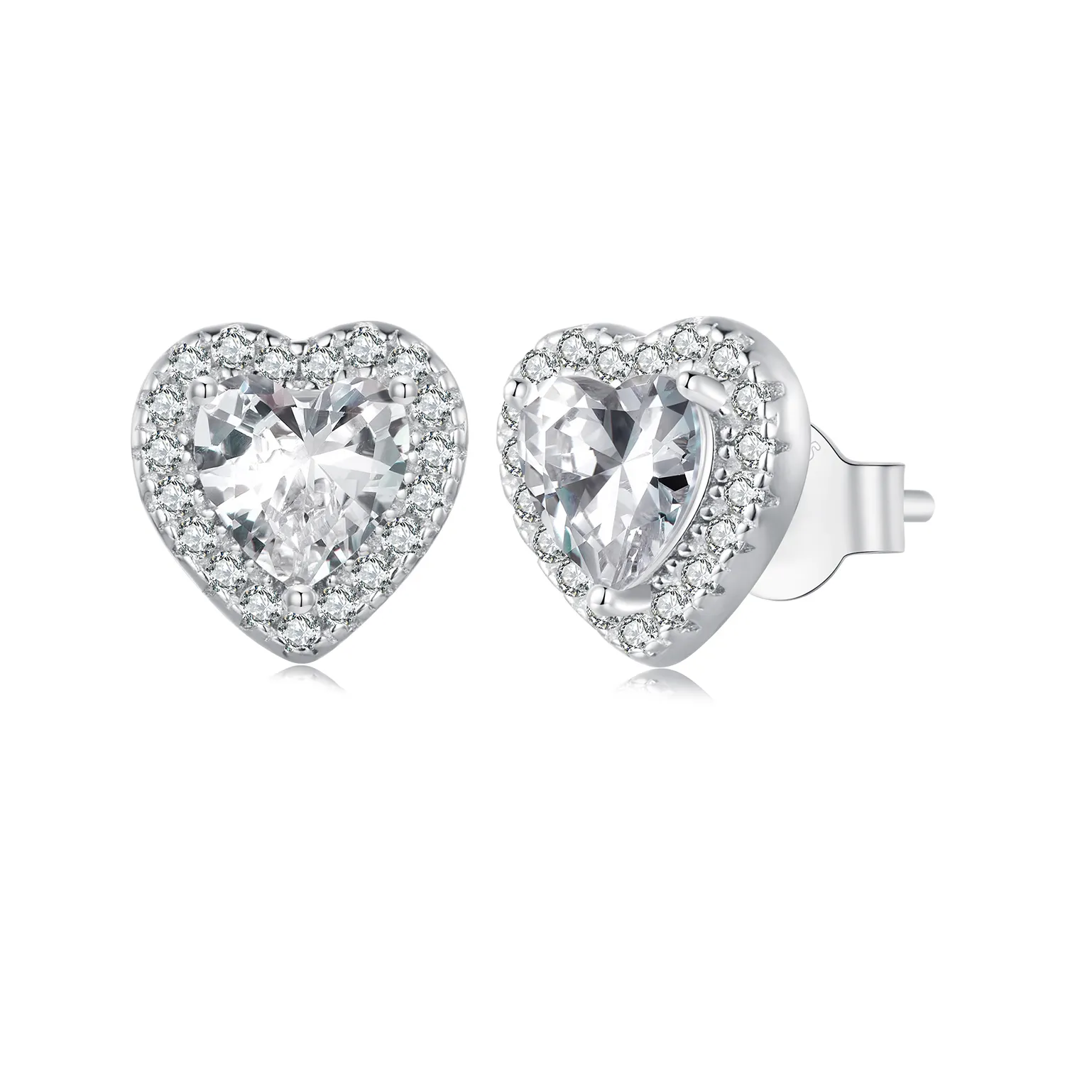 pandora style light luxury stud øredobber bse894