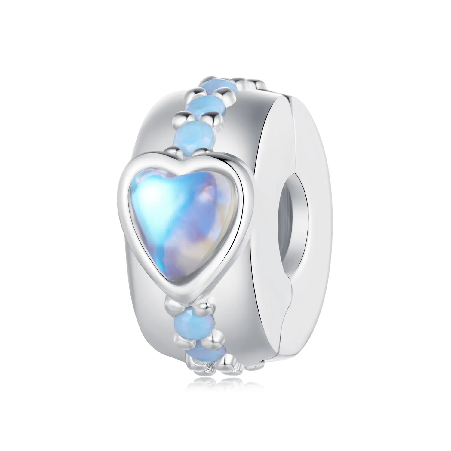 pandora style magic heart clip scc2537