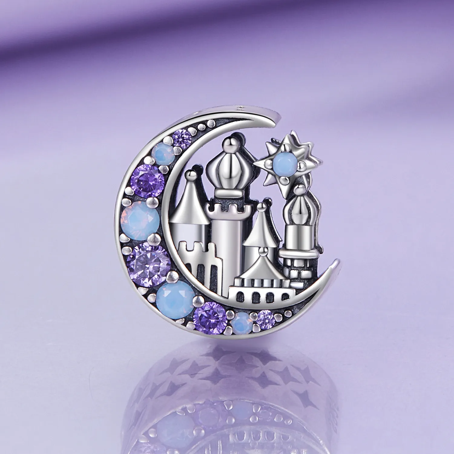 Pandora Style Moonlight Castle Charm - BSC892