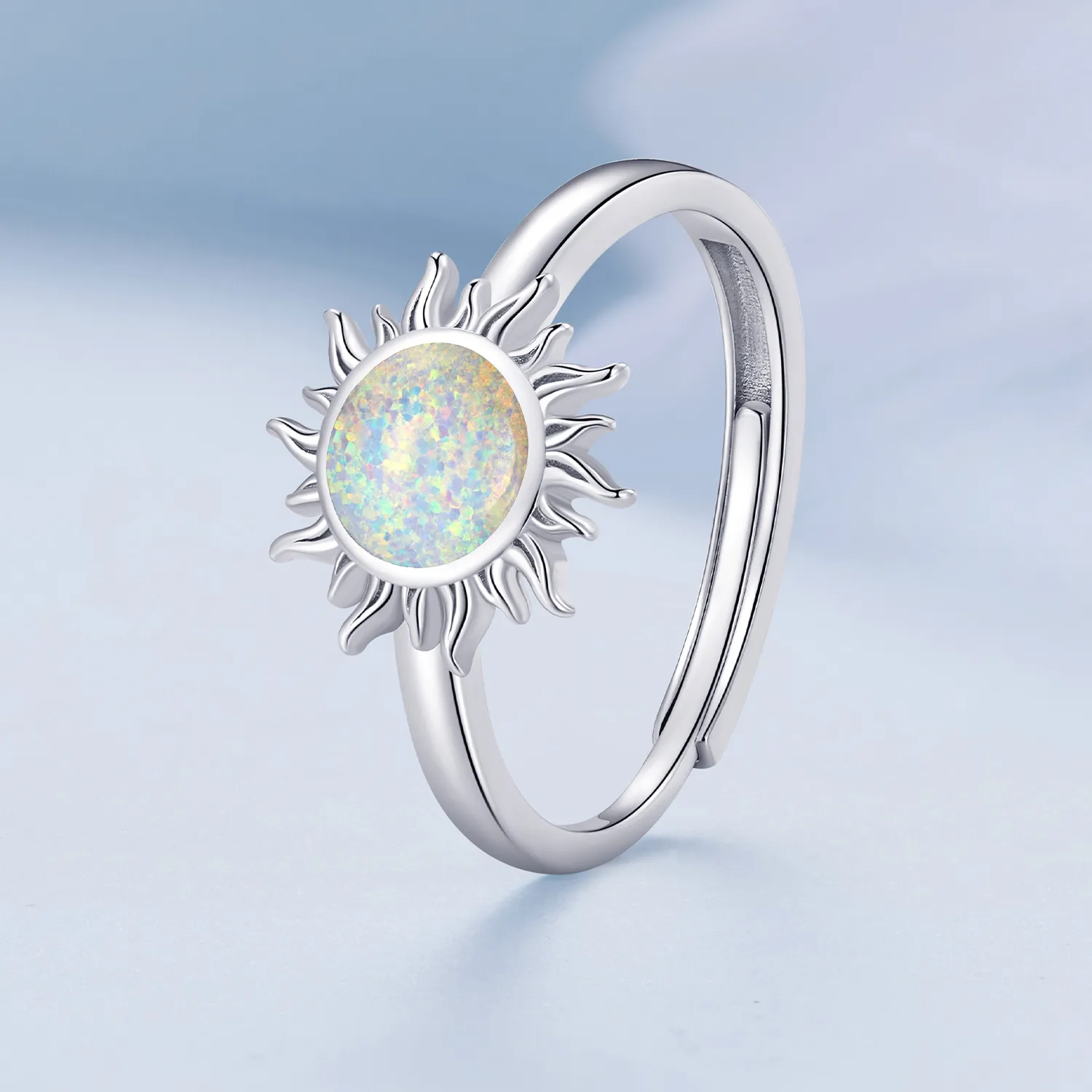 Pandora Style Opal Solring - BSR398