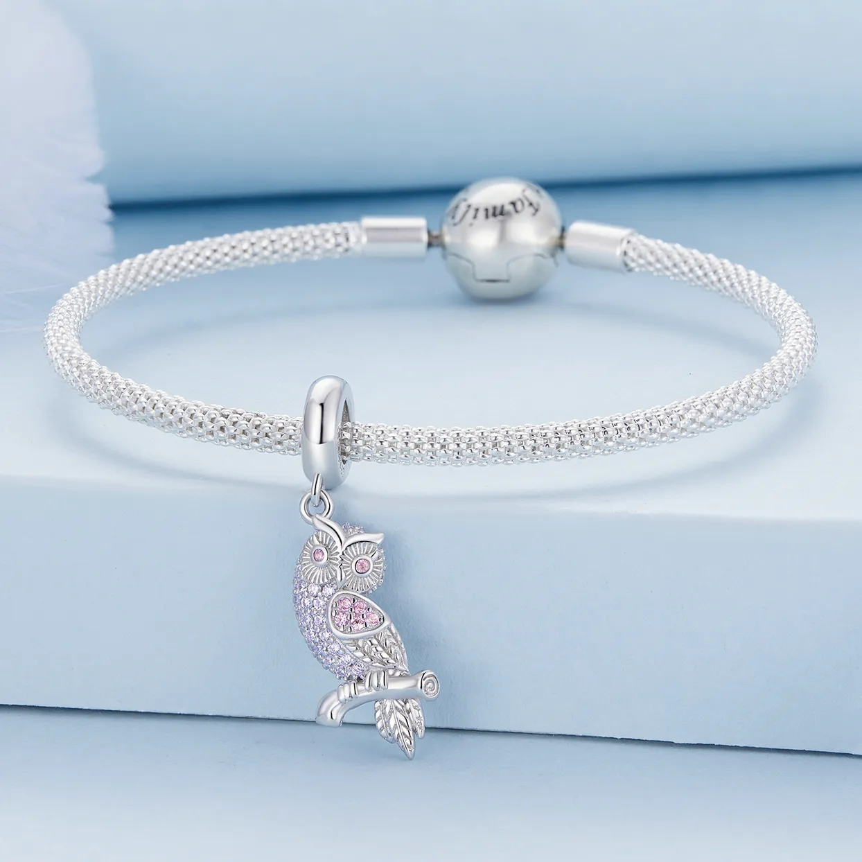 Pandora Style Owl Dingle - BSC832