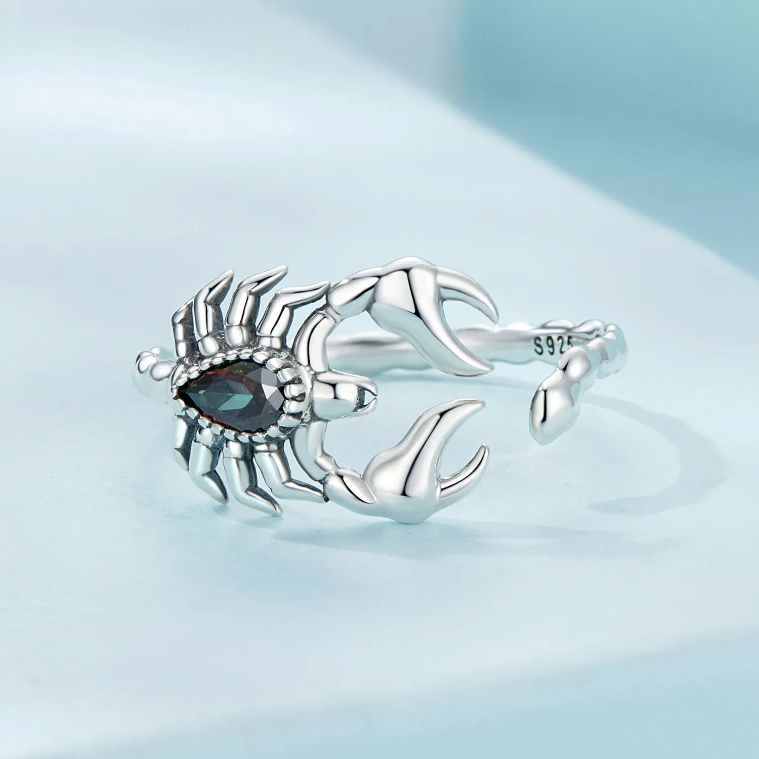 Pandora Style Retro Scorpion Open Ring - SCR974-E