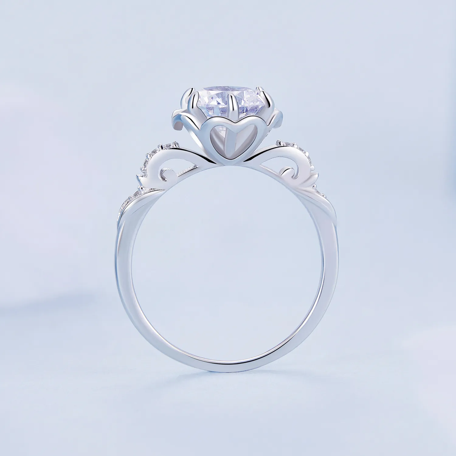 Pandora Style Romantisk Rose Ring - BSR387