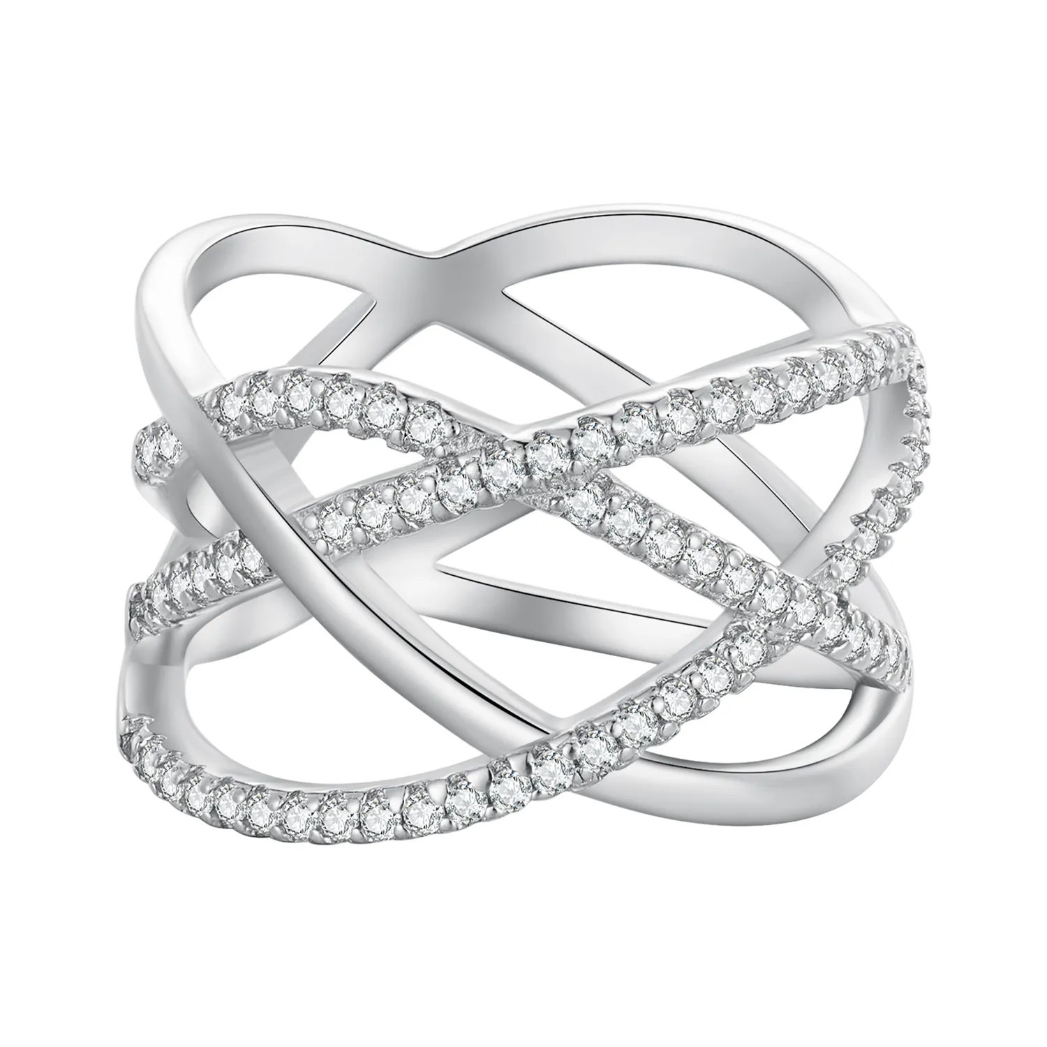 Pandora Style Simple Samsara Ring - BSR396