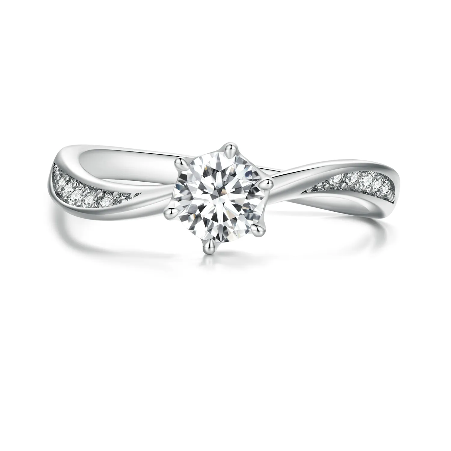 Pandora Style Simple Tie Ring - BSR420