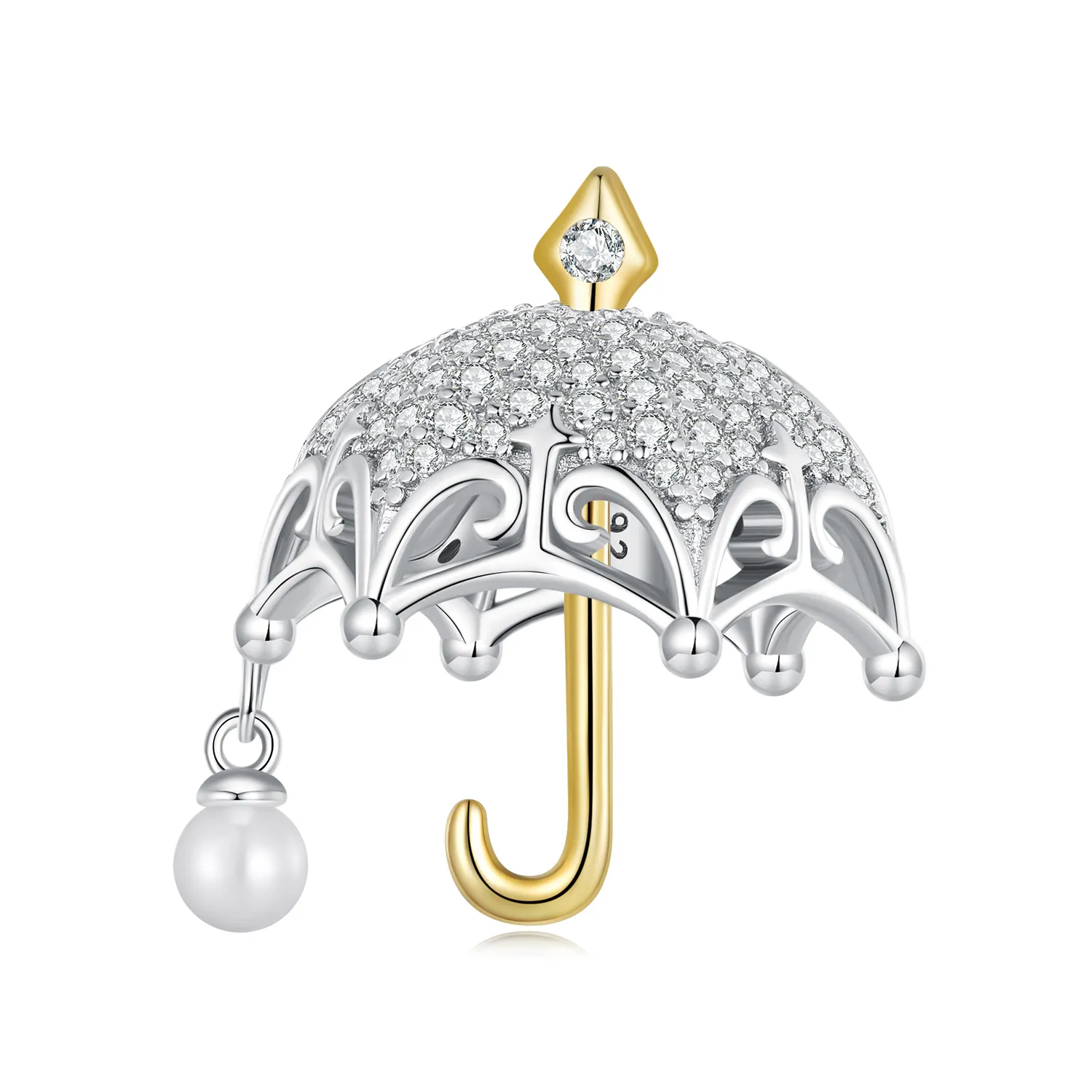 Pandora Style Small Umbrella Charm - BSC862