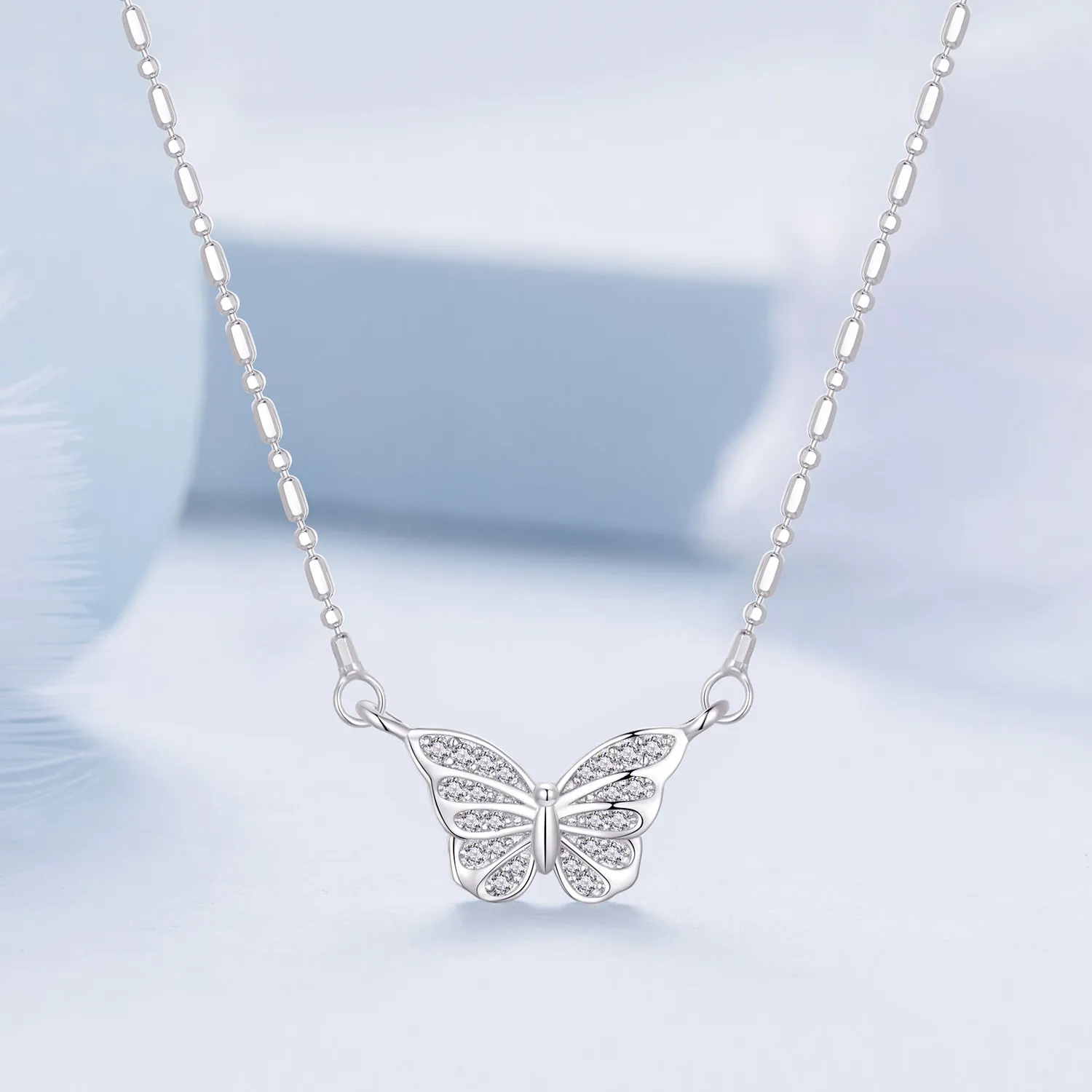 Pandora Style Smart Butterfly Halskjede - BSN352