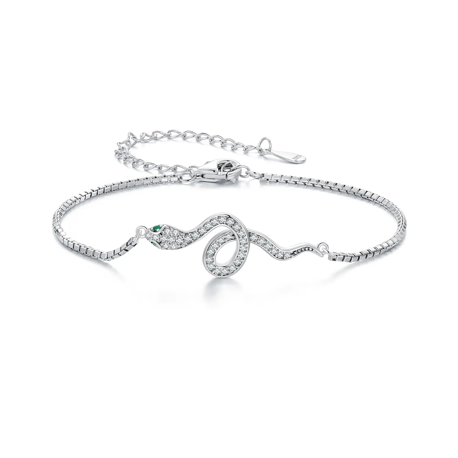 Pandora Style Spirit Snake Chain Armbånd - SCB261