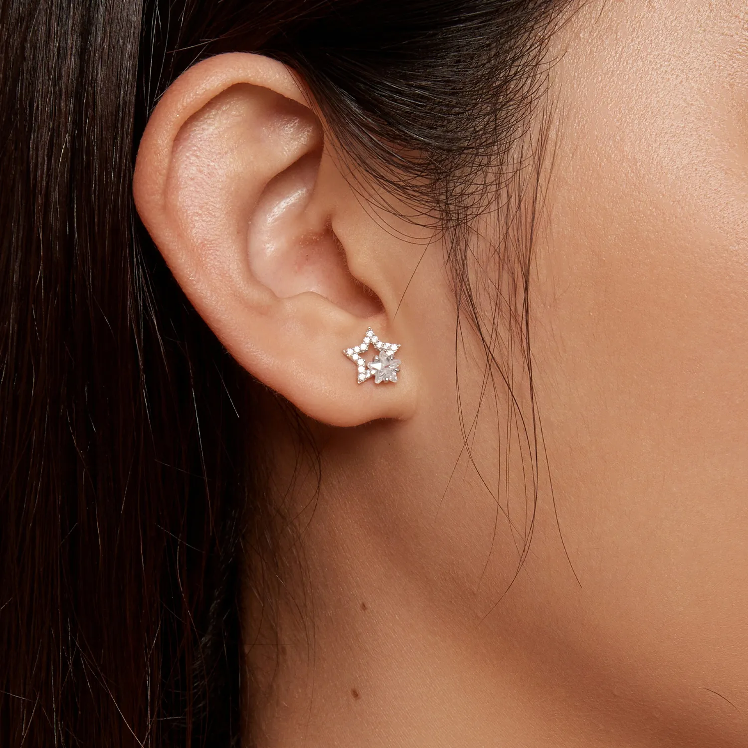 Pandora Style Star Studs øredobber - BSE878