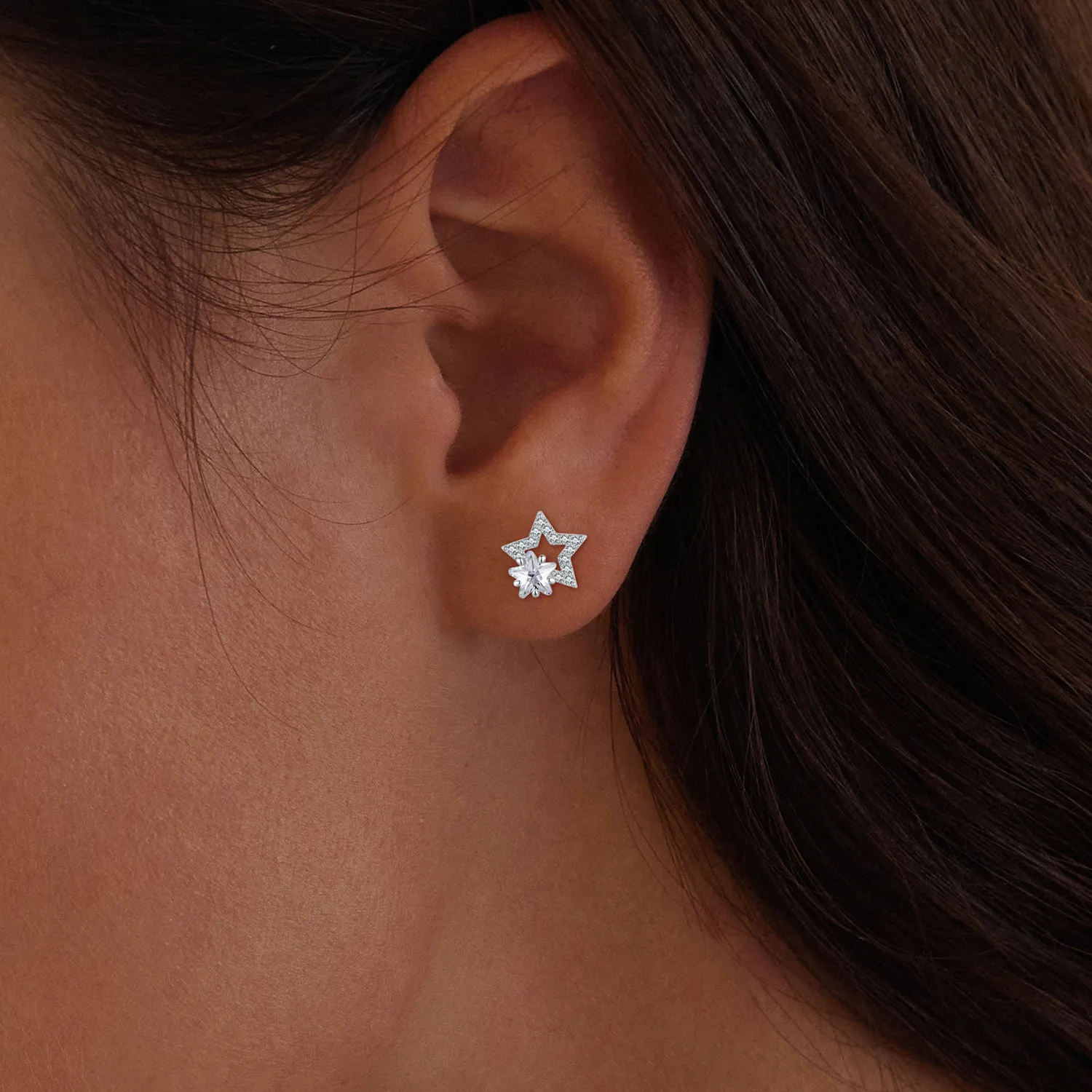 Pandora Style Star Studs øredobber - BSE878