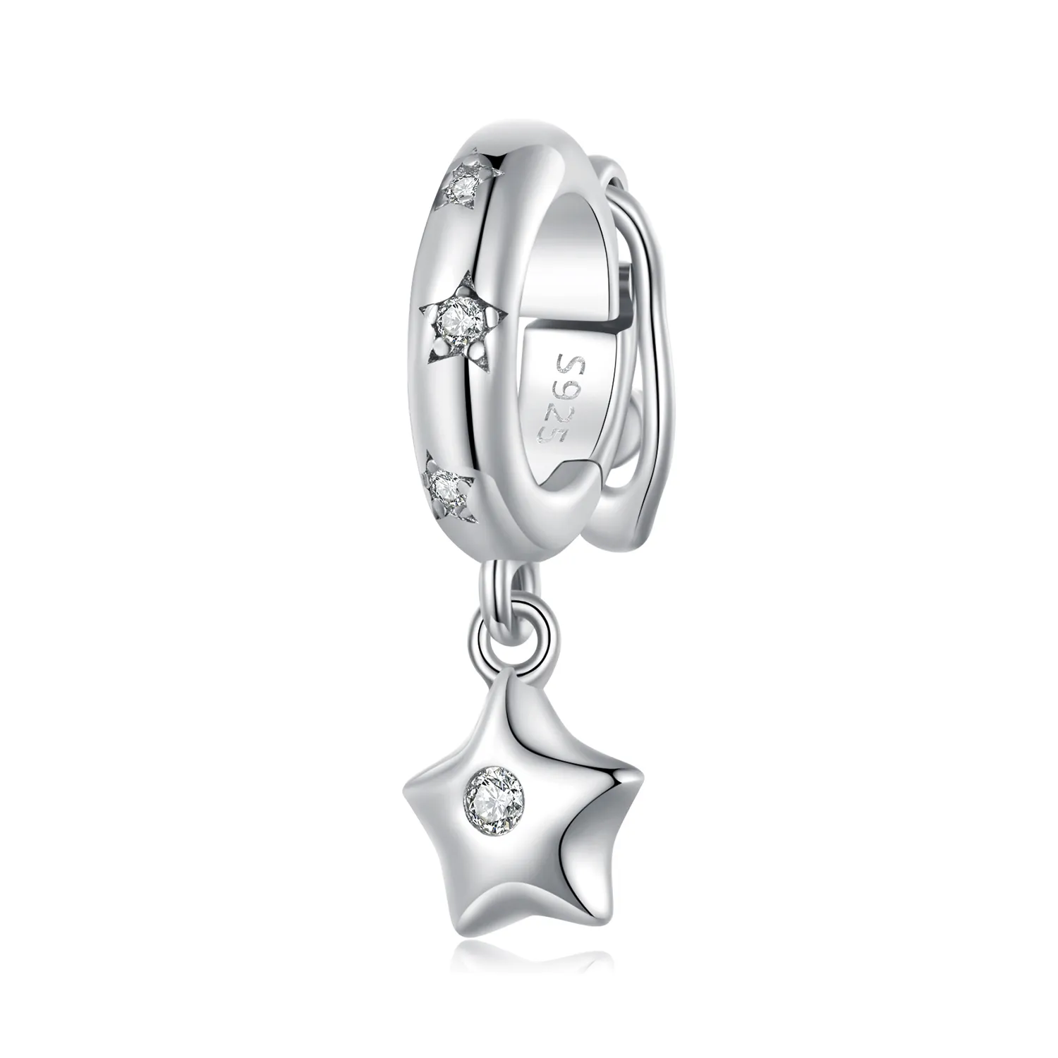 Pandora Style Star Universal Spenne Avstandsstykke - BSC889