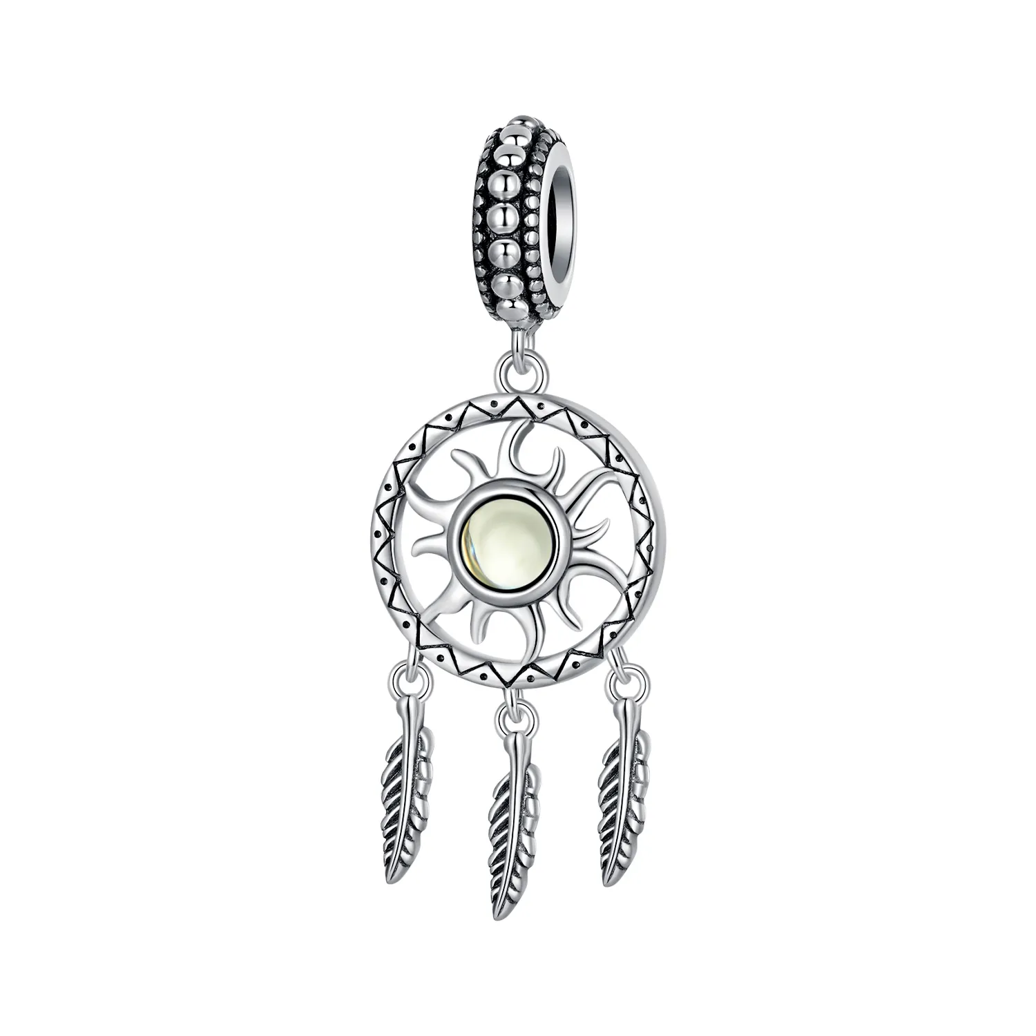 Pandora Style Sun Dream Catcher Dangle - SCC2593