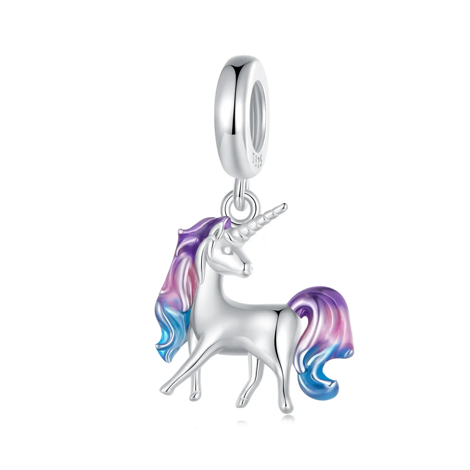 Pandora Style Unicorn Dangle - SCC2621