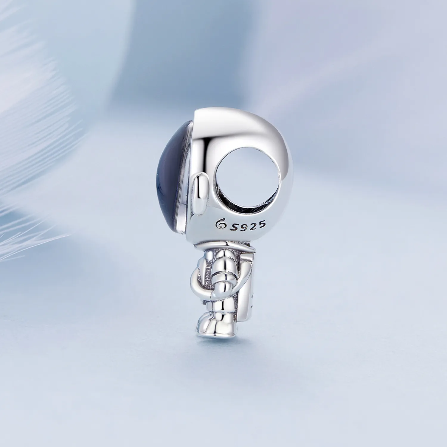 Pandora Style Varmfølende Astronaut Charm - BSC578-CF