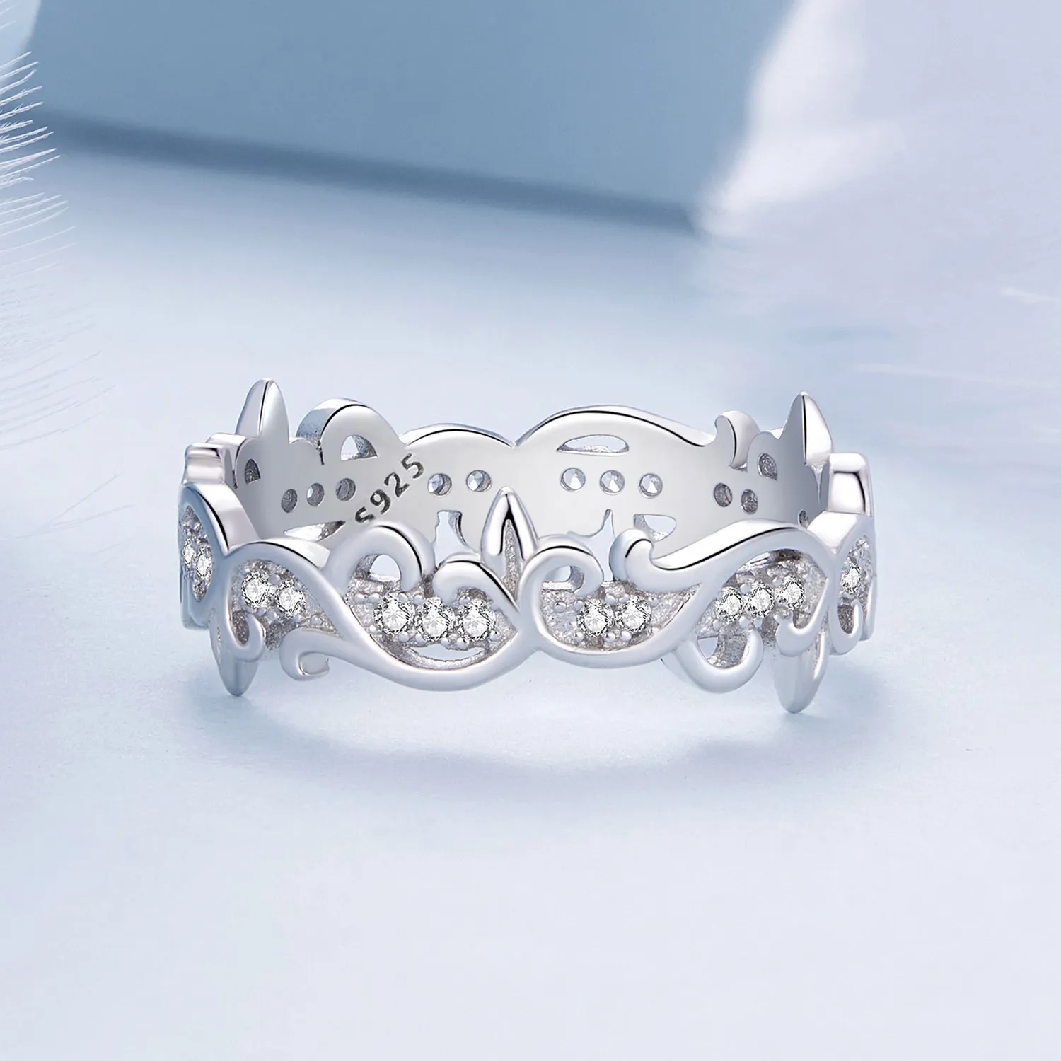 Pandora Style Vine Ring - BSR489