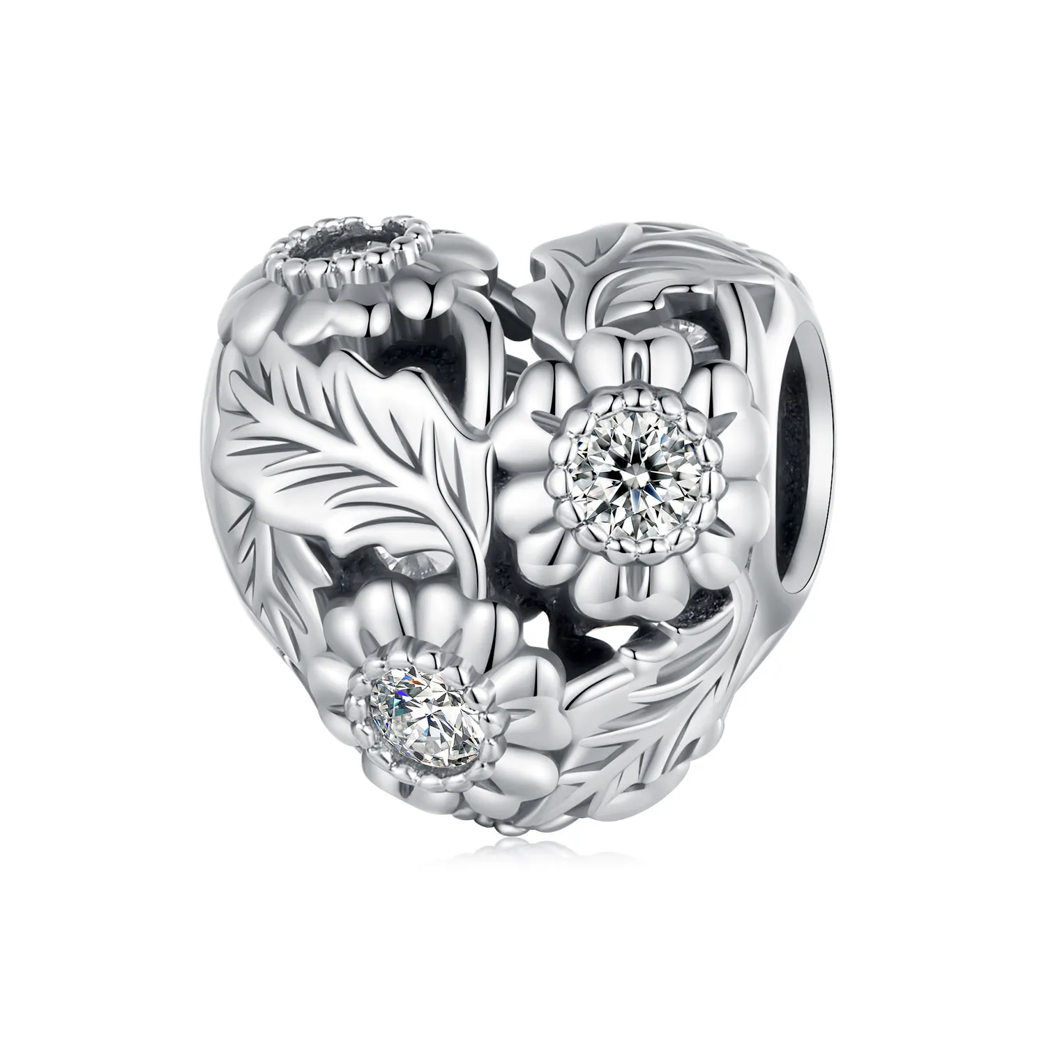 pandora style vintage vine charm scc2610