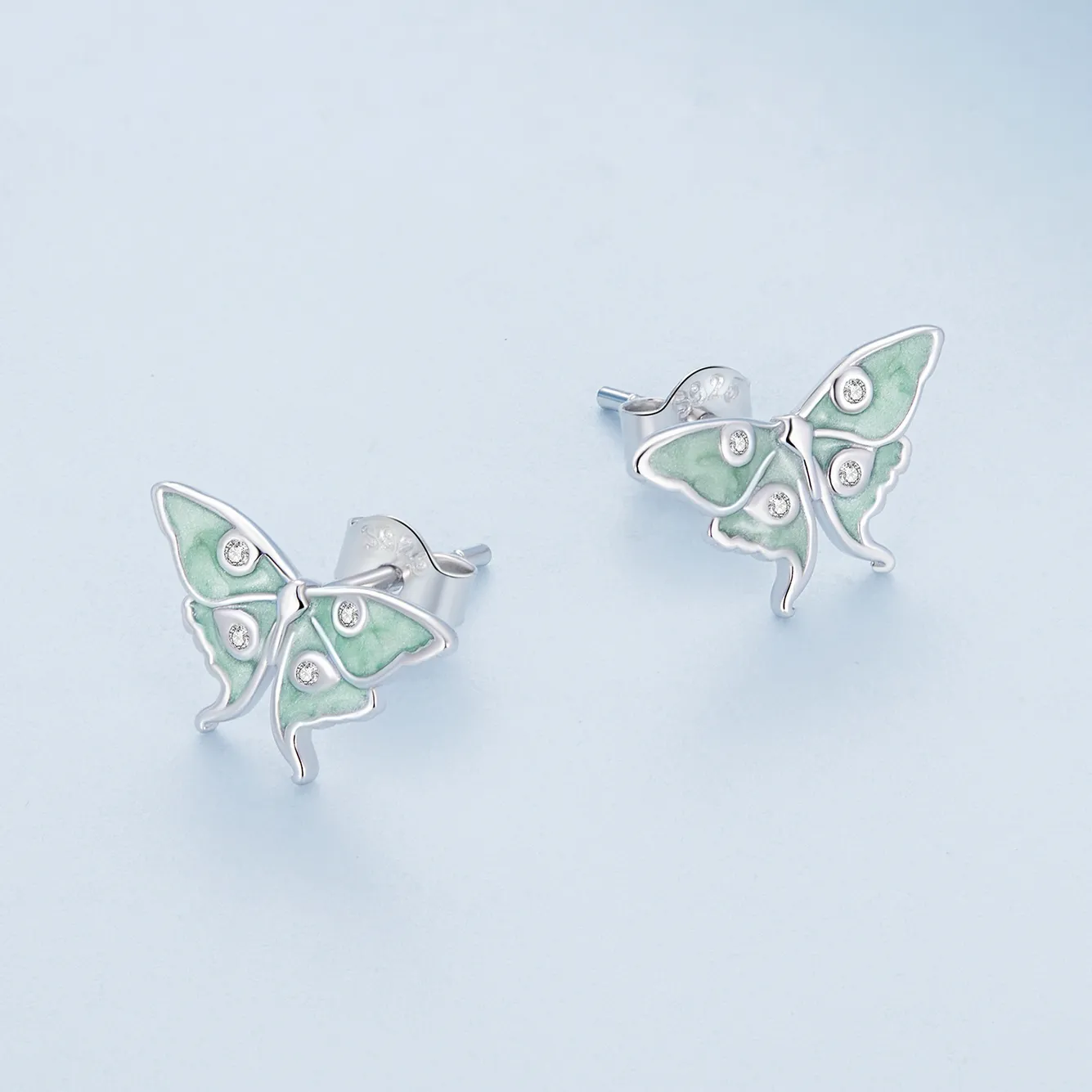 Pandora Style Wizard of Oz Butterfly Studs øredobber - BSE828