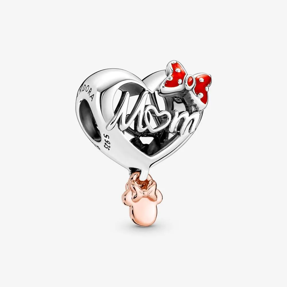 pandora disney minni mus mor hjerte charm 781142c01