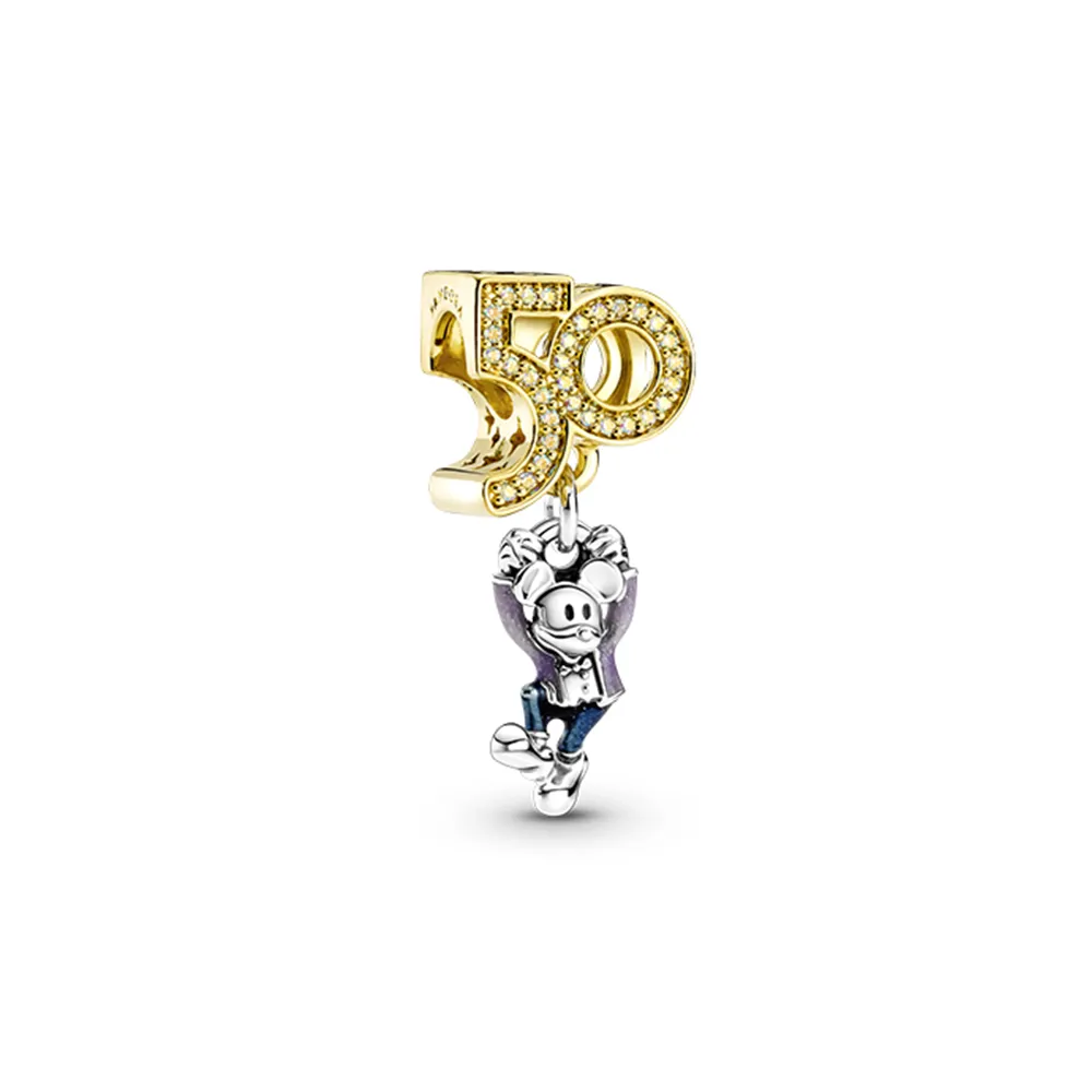 pandora disney parks mikke mus 50 årsjubileum dangle charm 769597c01