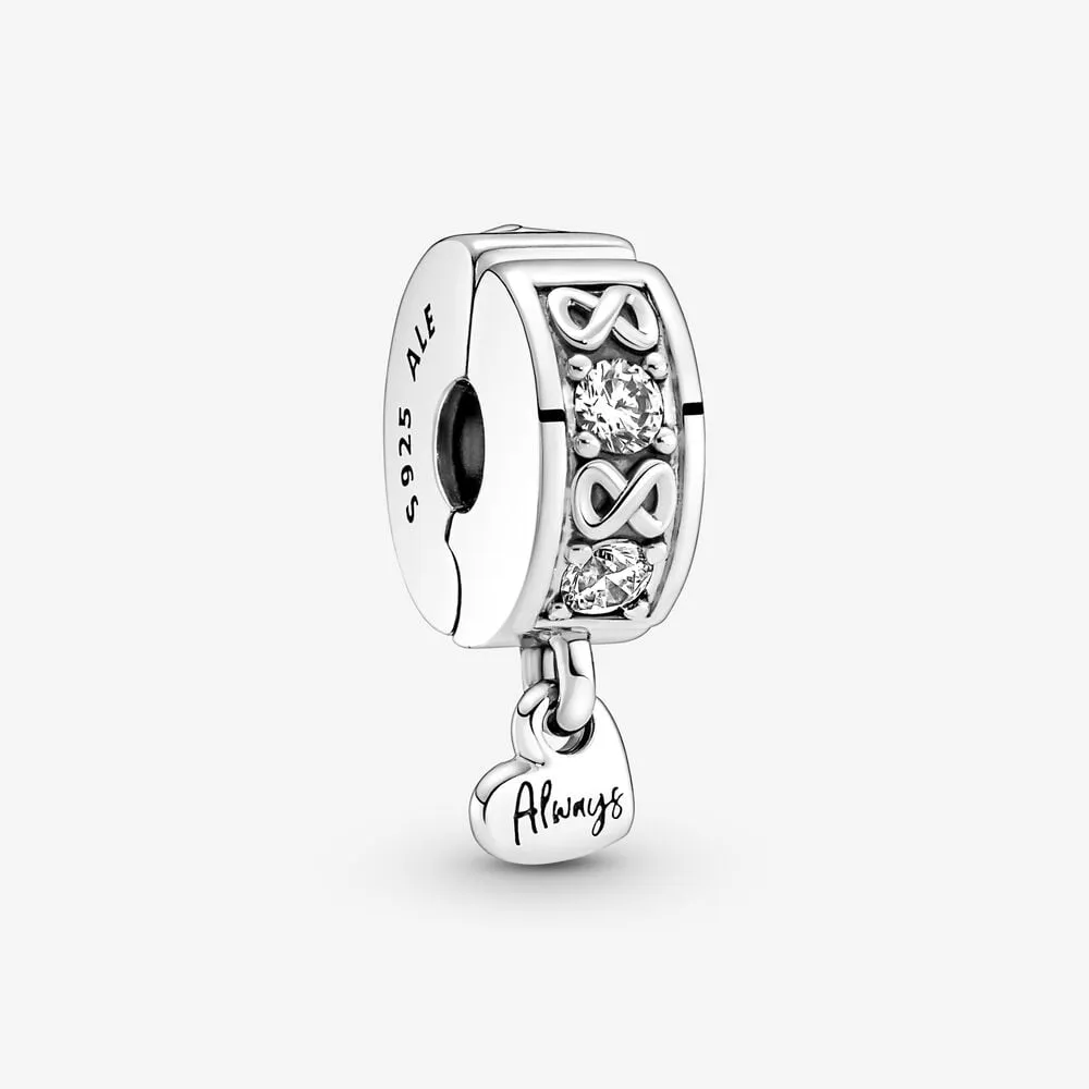 Pandora Familie For Alltid Pavé Klemme Charm - 791151C01