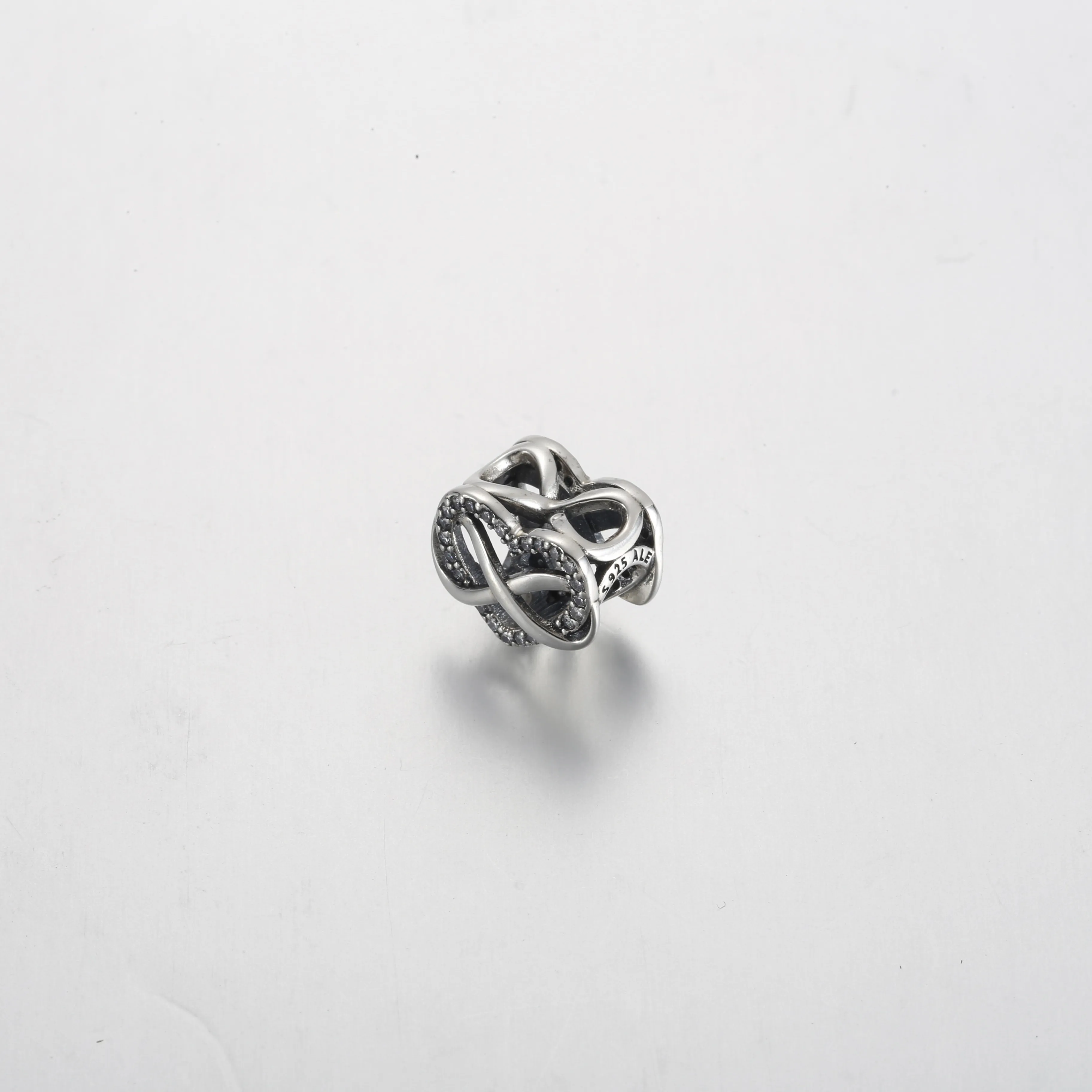 Pandora Funklende For Alltid Rødt Hjerte Charm - 792246C01