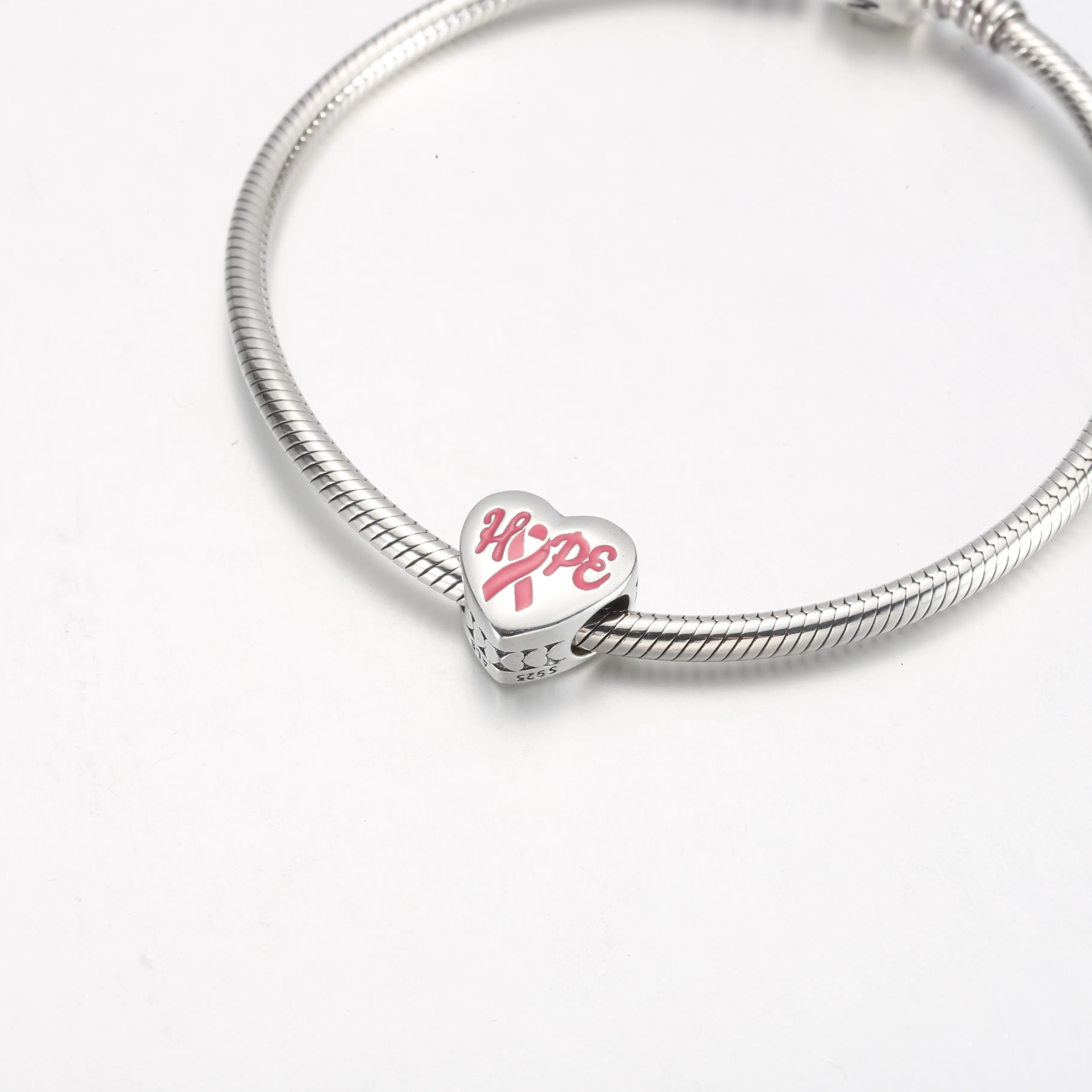 Pandora Hope Pink Ribbon Charm - ENG792015_28