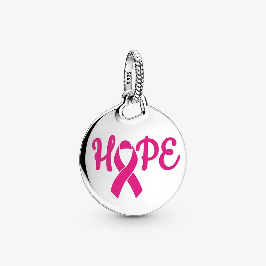 Pandora Hope Pink Ribbon Pendant - ENG398610C00_9