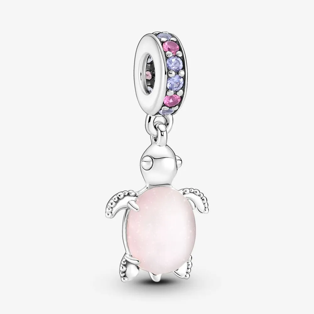 Pandora Muranoglass Rosa Havskilpadde Hengende charm - 798939C02