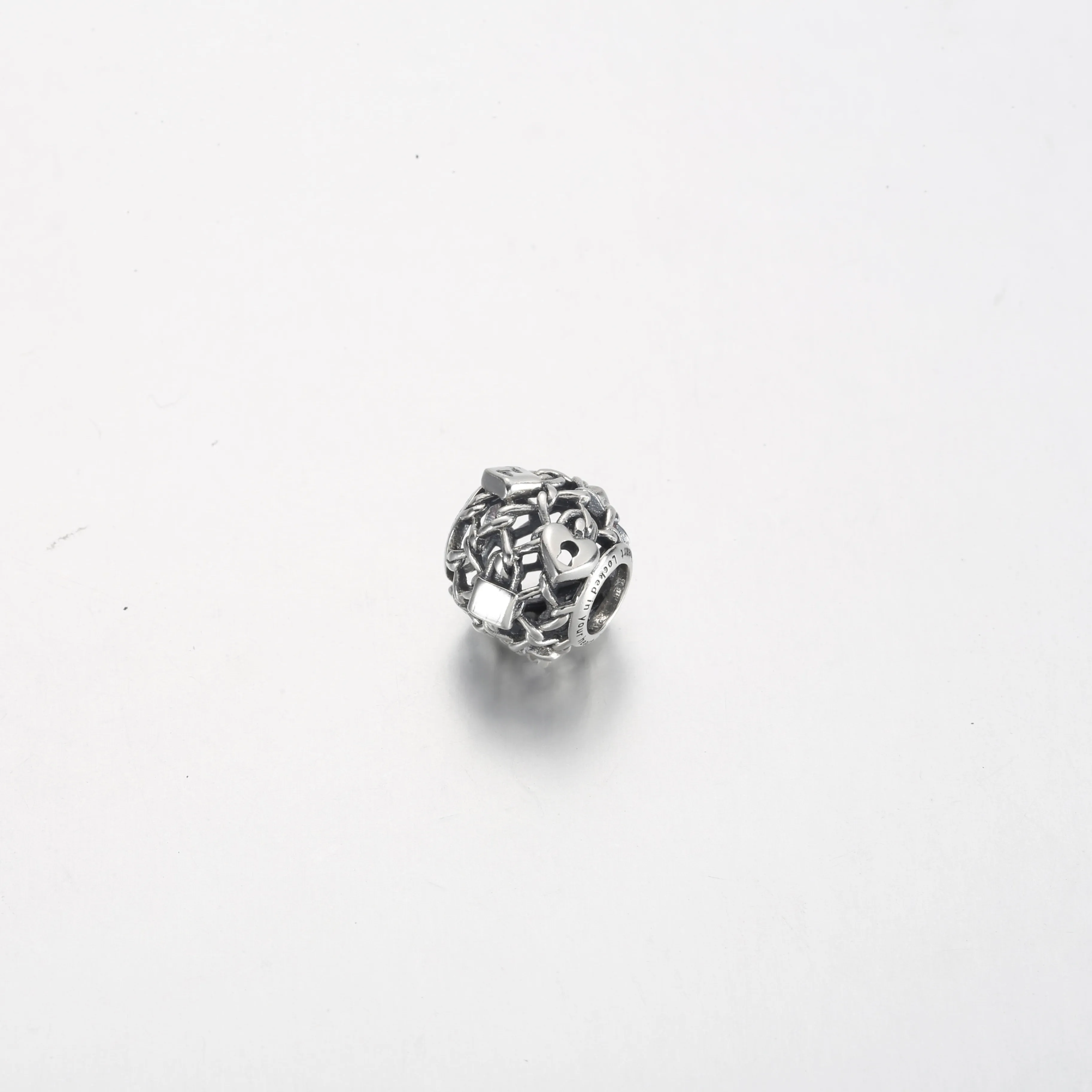 Pandora Openwork Kjedeledd Hengelås Charm - 790071C00