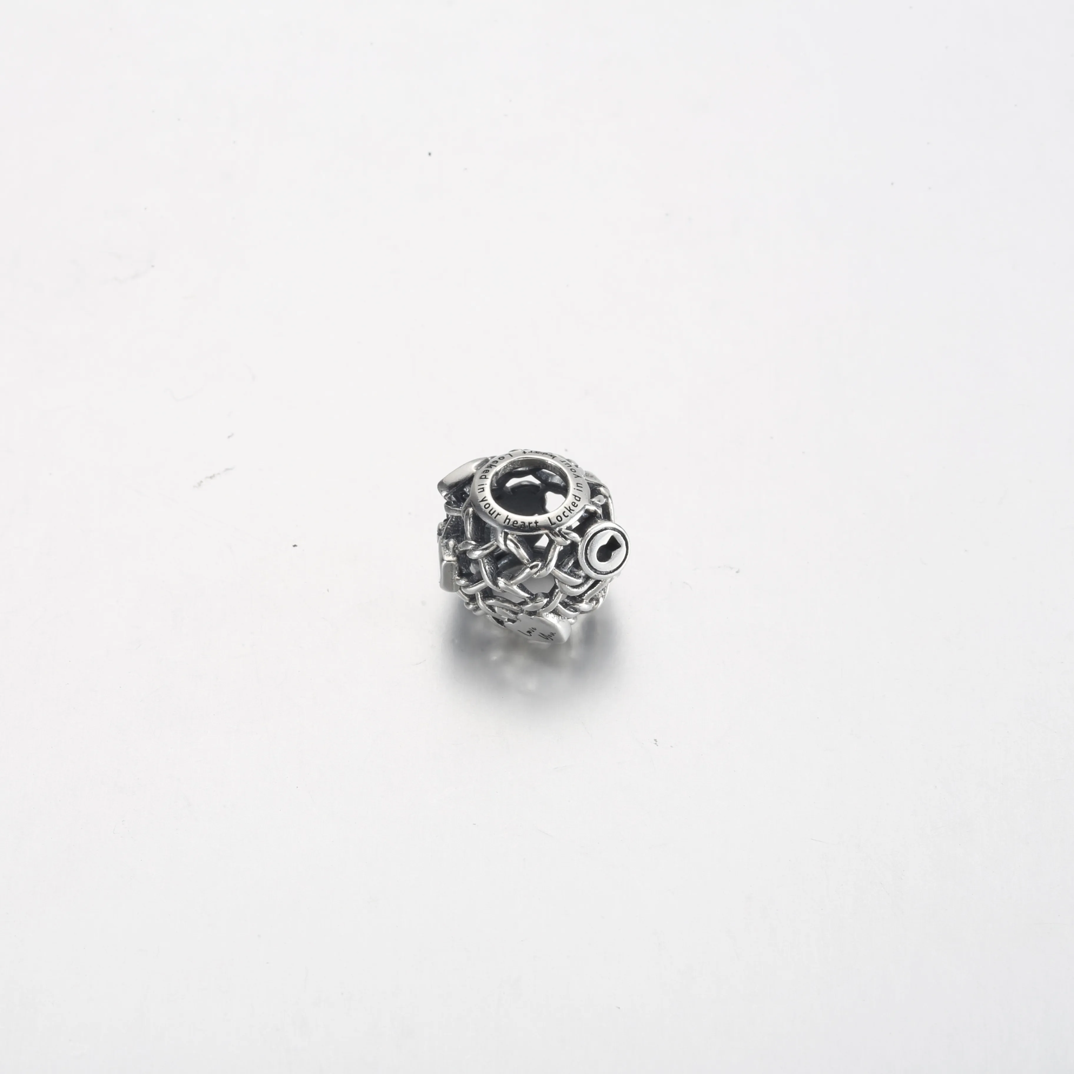 Pandora Openwork Kjedeledd Hengelås Charm - 790071C00