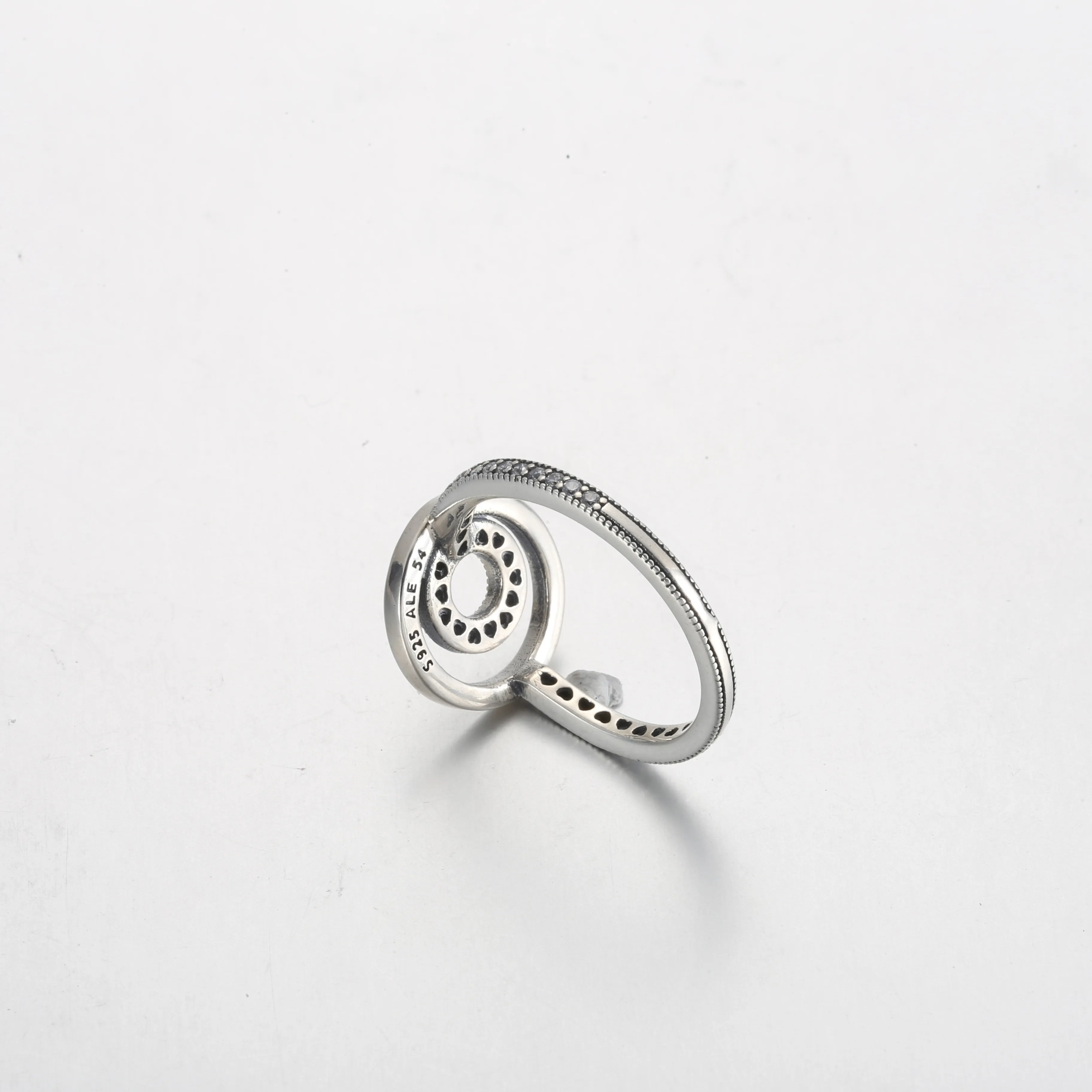 Pandora Signature Logo Sirkler Pavé Ring - 192316C01