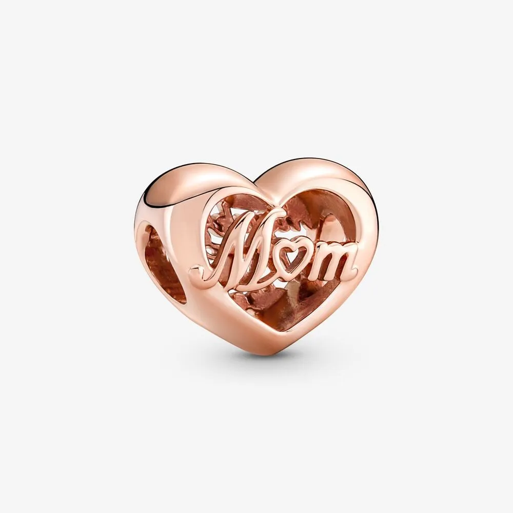 Pandora Thank You Mom Heart Charm - 781451C00