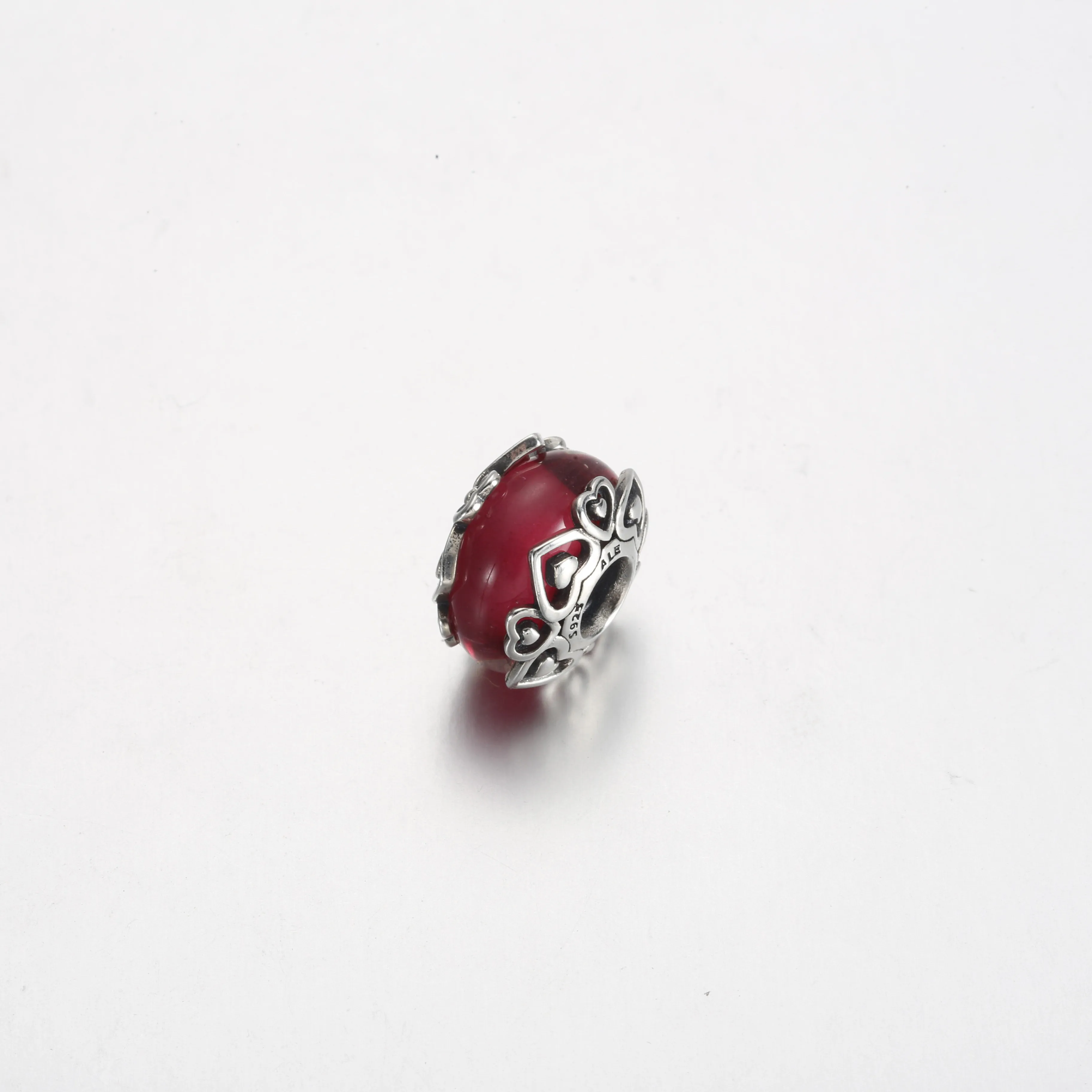 Pandora Vis Din Kjærlighet Rosa Muranoglass Charm - 791159C00