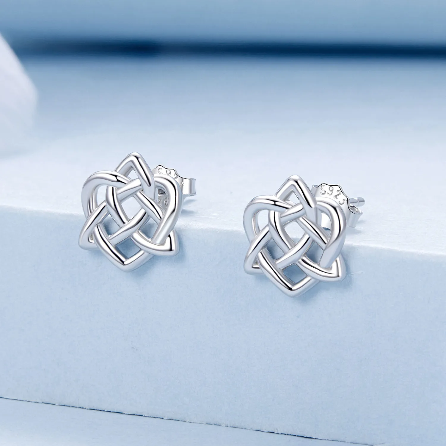 PANDORA Style Celtic Knot øredobber - BSE958