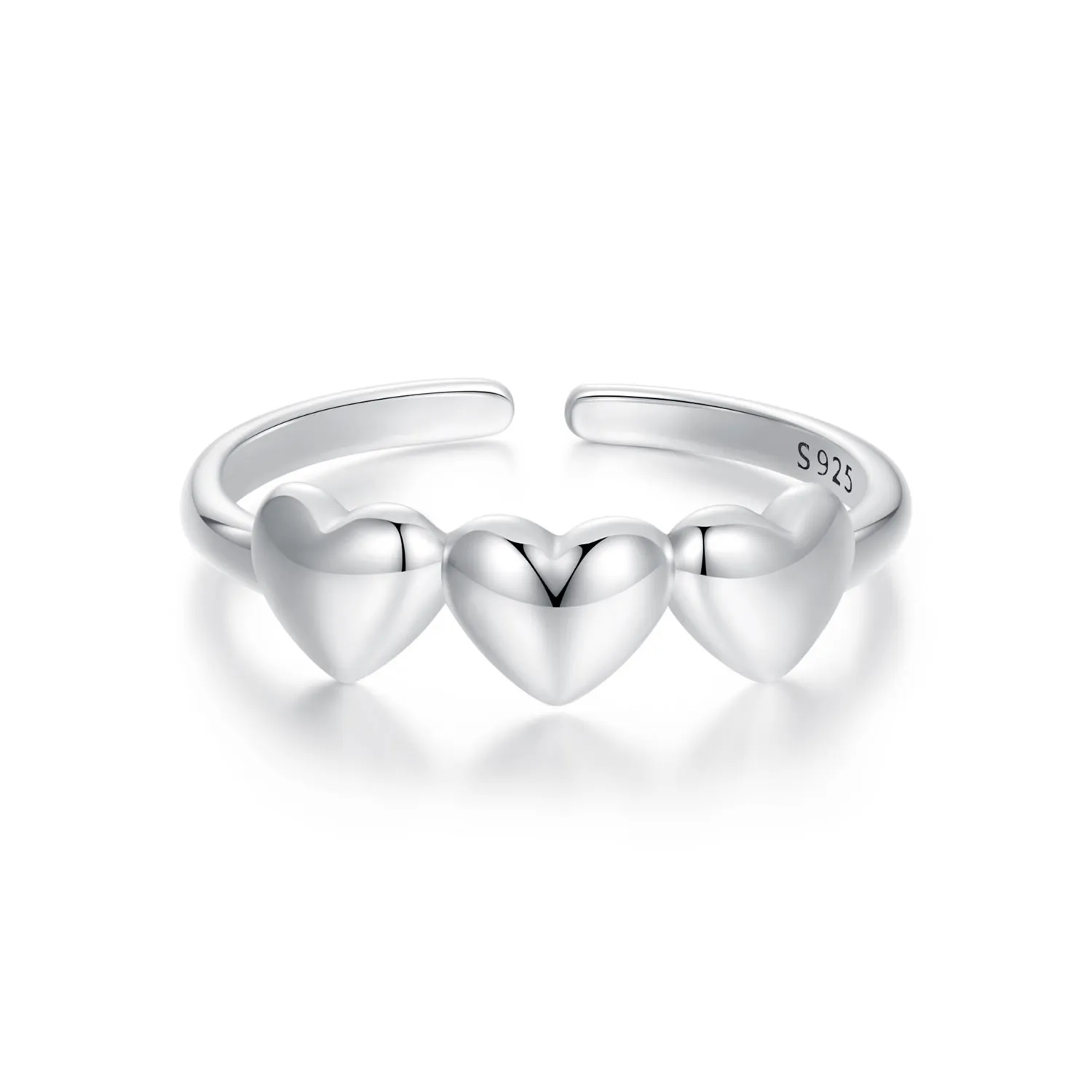 PANDORA Style Heart Shaped Ring - SCR1001-E