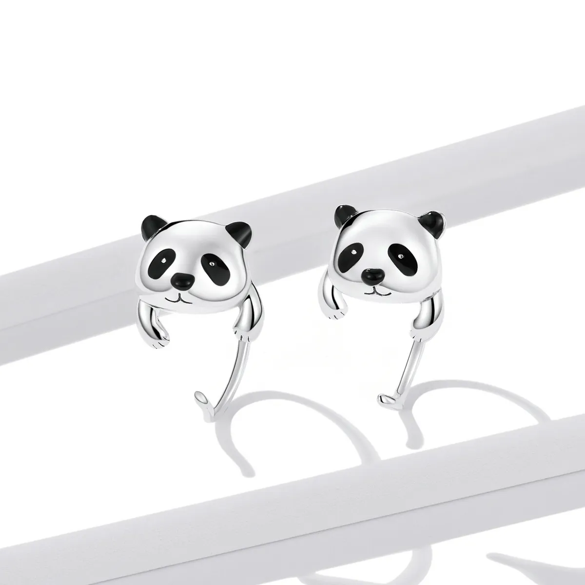 PANDORA Style Mini Panda øredobber - BSE568