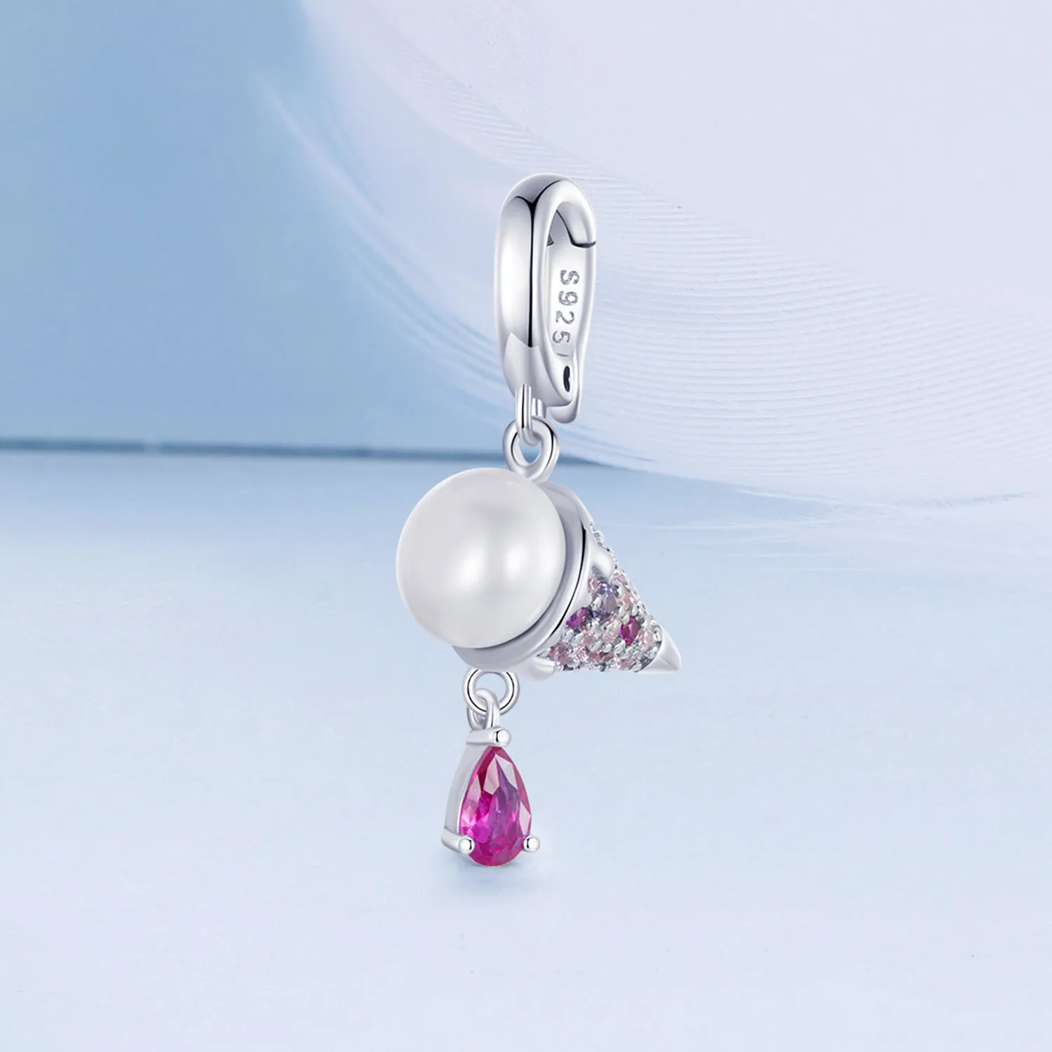 PANDORA Style Natural Pearl Ice Cream Charm - BSC962