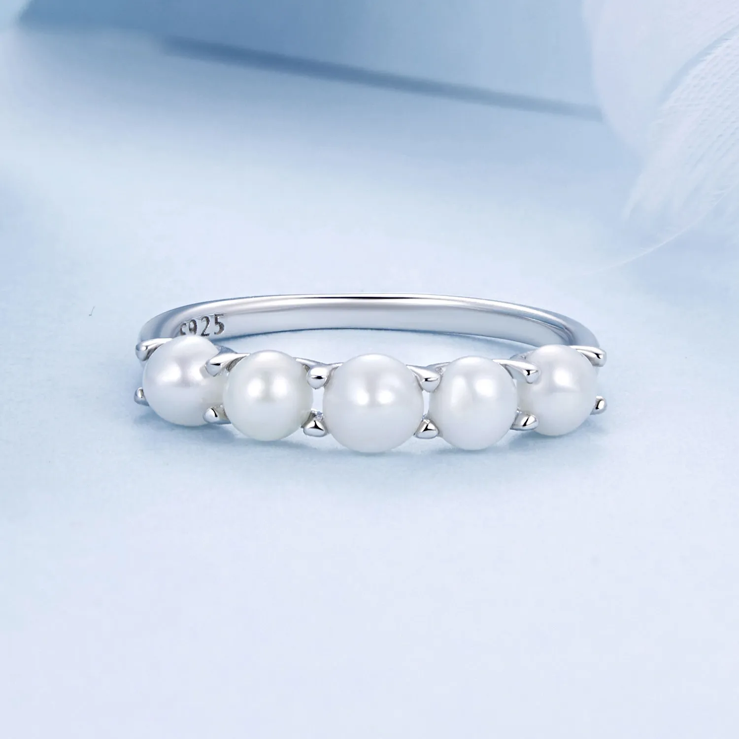 PANDORA Style Natural Pearl Ring - BSR510