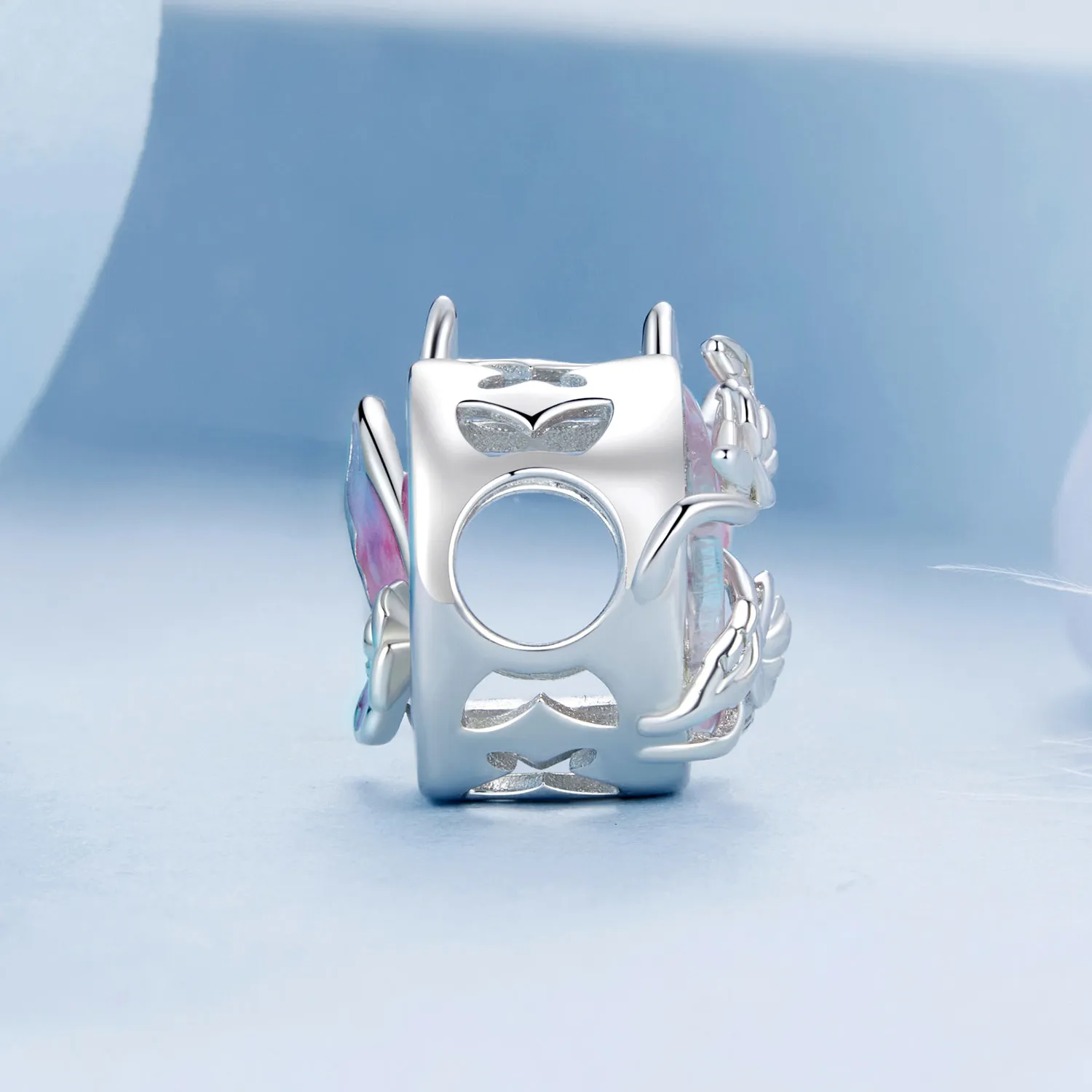 PANDORA Style Neon Moonlight Butterfly Charm - BSC968