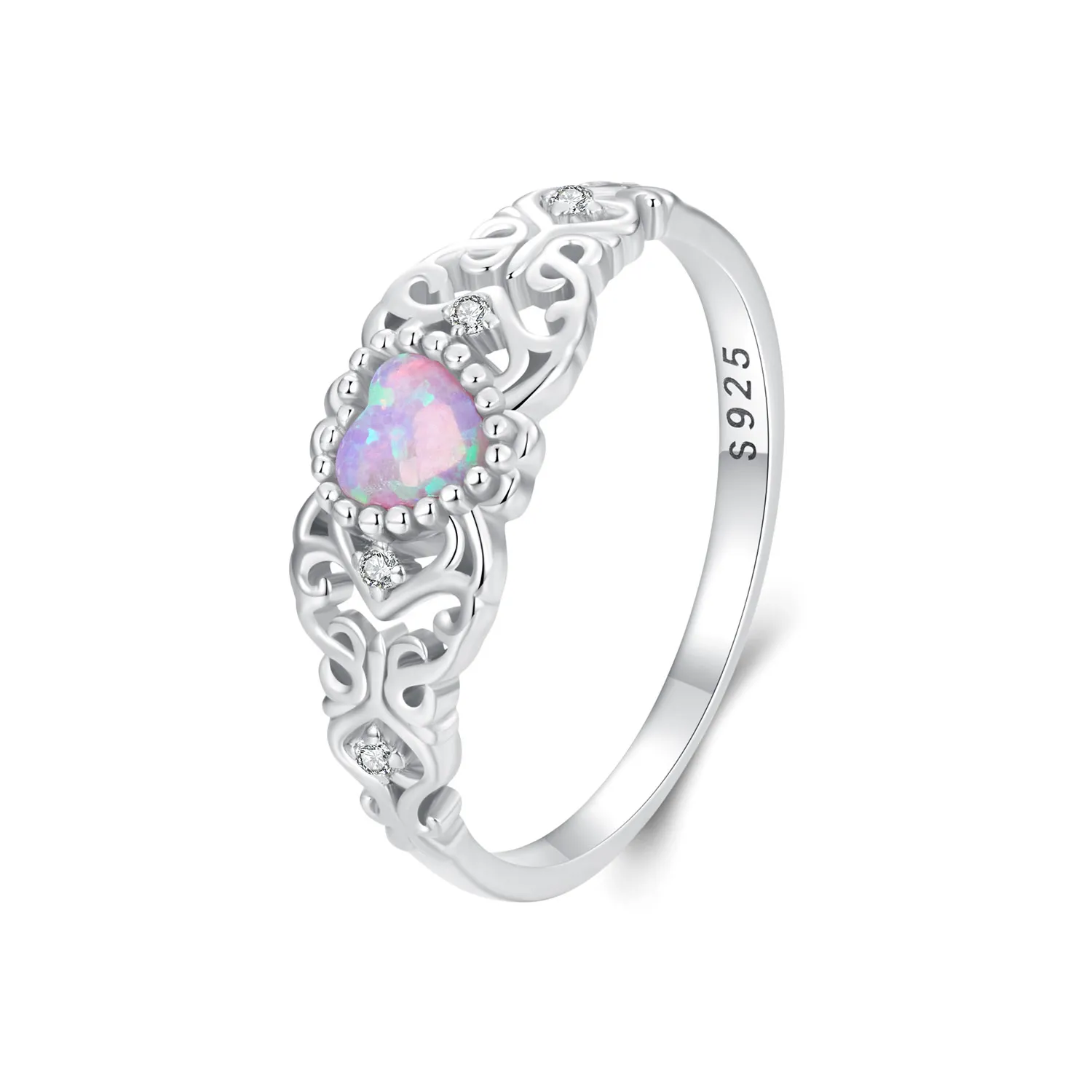 PANDORA Style Rosa Opal Ring - BSR512