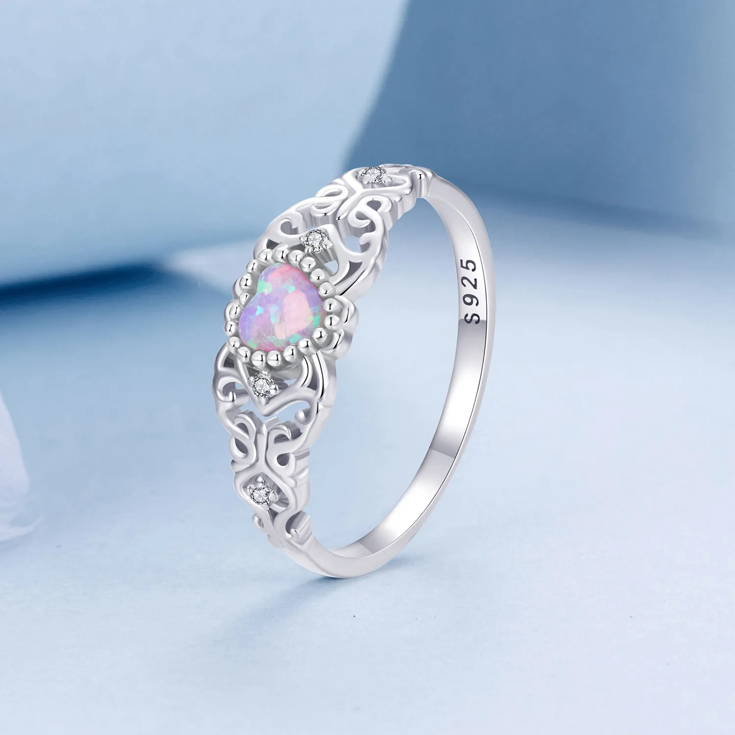 PANDORA Style Rosa Opal Ring - BSR512