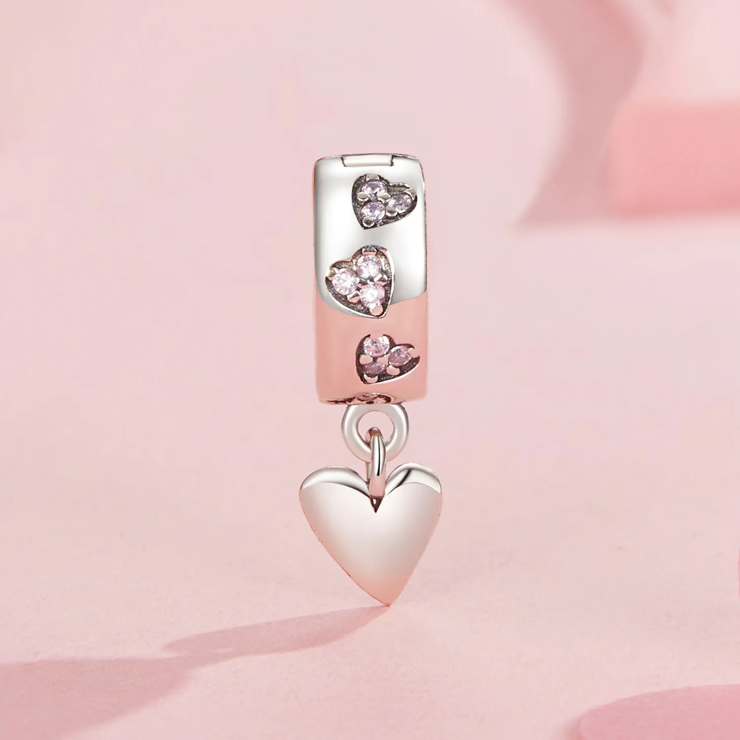 PANDORA Style Smart Heart Silikonspenne Charm - SCC2694