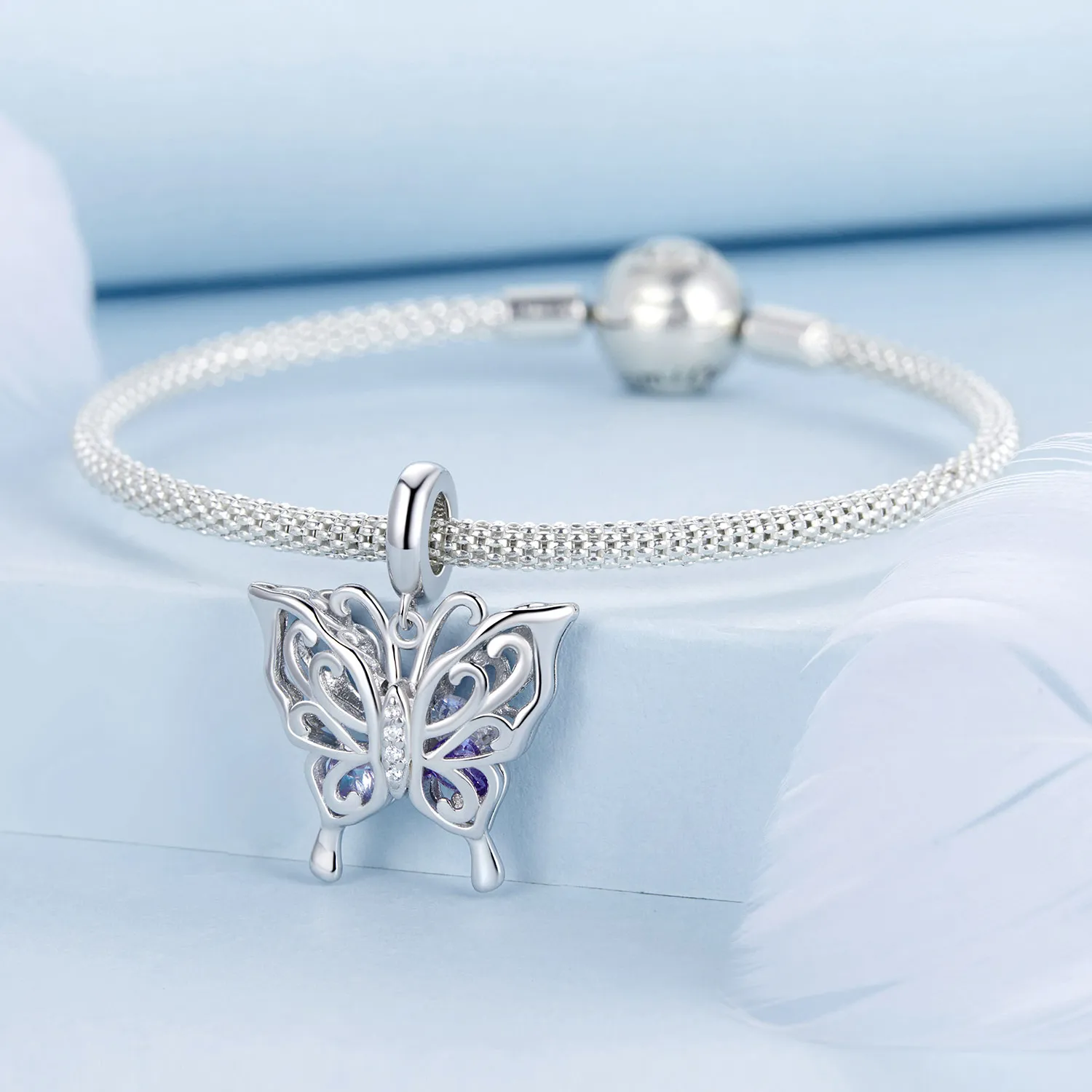 PANDORA Style Sommerfugl Charm - BSC969