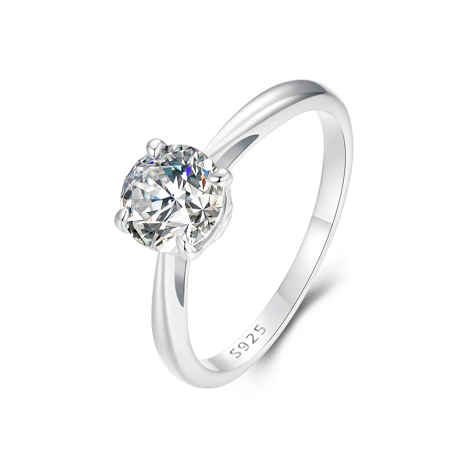 PANDORA Style Sparkling 1Ct Moissanite Ring (ett sertifikat) - MSR044